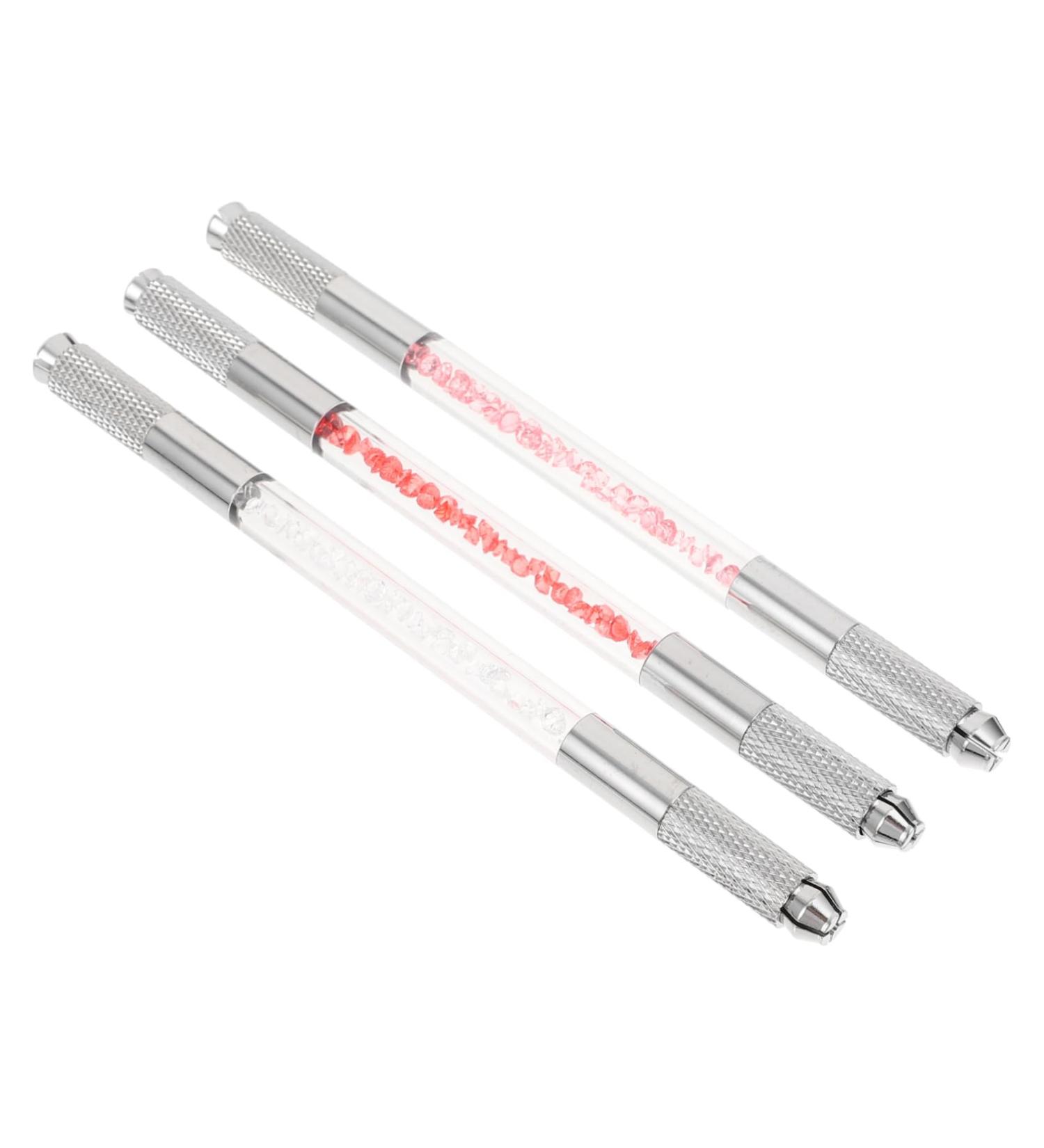 Ipetboom 3pcs Fruit Embroidery Pen Eyebrow Pen Women Makeup Tools Eyebrow Pens Metal Pen Miss Manual - Buy Online on GoSupps.com