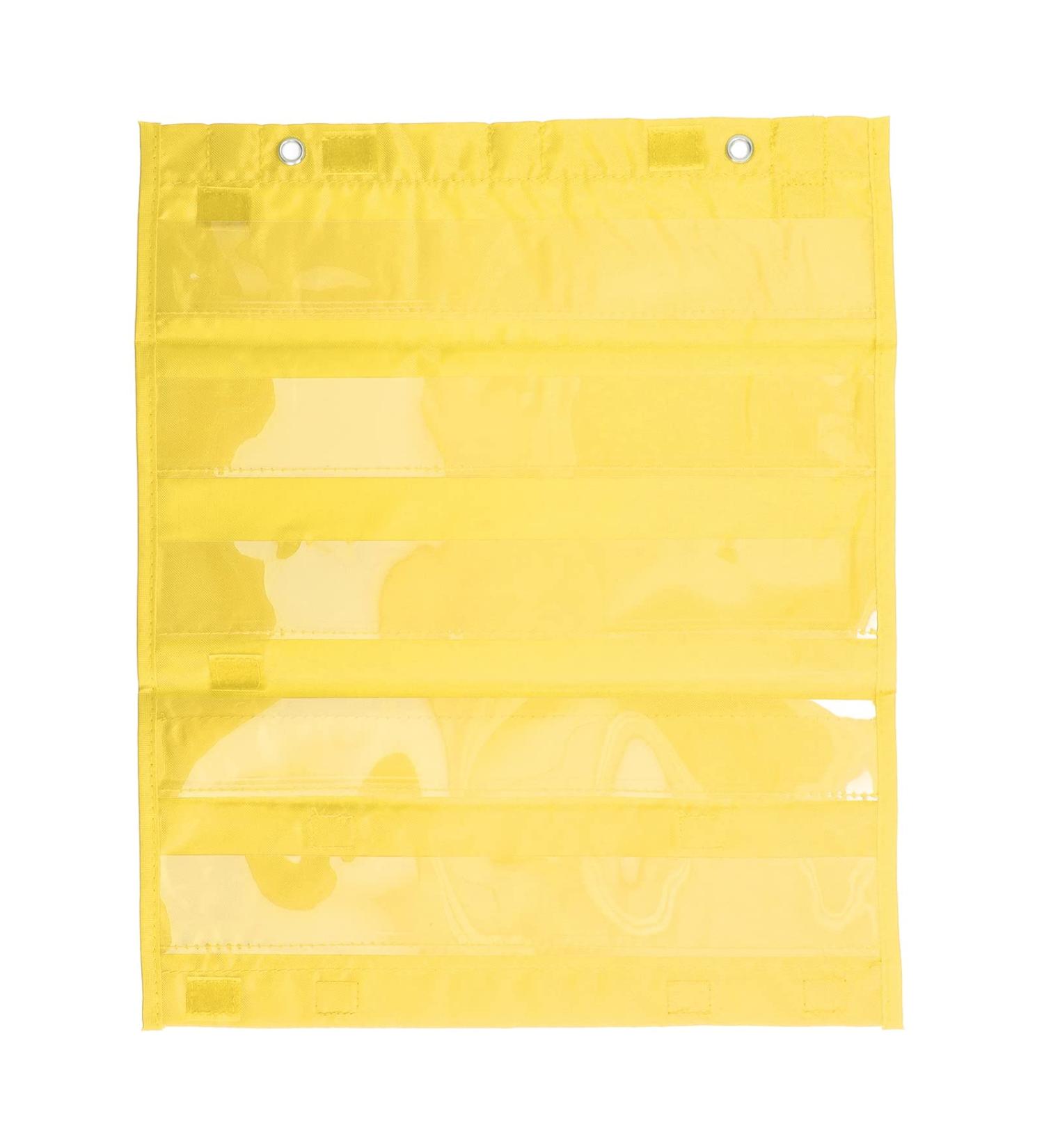 VGEBY Magnetic Pocket Blackboard - Bright Yellow Color 5 Rows Clear Teaching Board for Homeschooling & Scheduling  - Buy Online on GoSupps.com