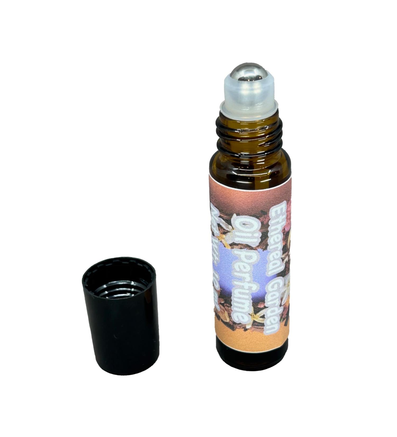 Q R Ethereal Garden Oil Perfume Roll-On Floral Essential Oil Blend with Jasmine Neroli Rose Sandalwood Vanilla White Musk Alcohol-Free Natural Jojoba Oil 10ml P023A - Buy Online on GoSupps.com