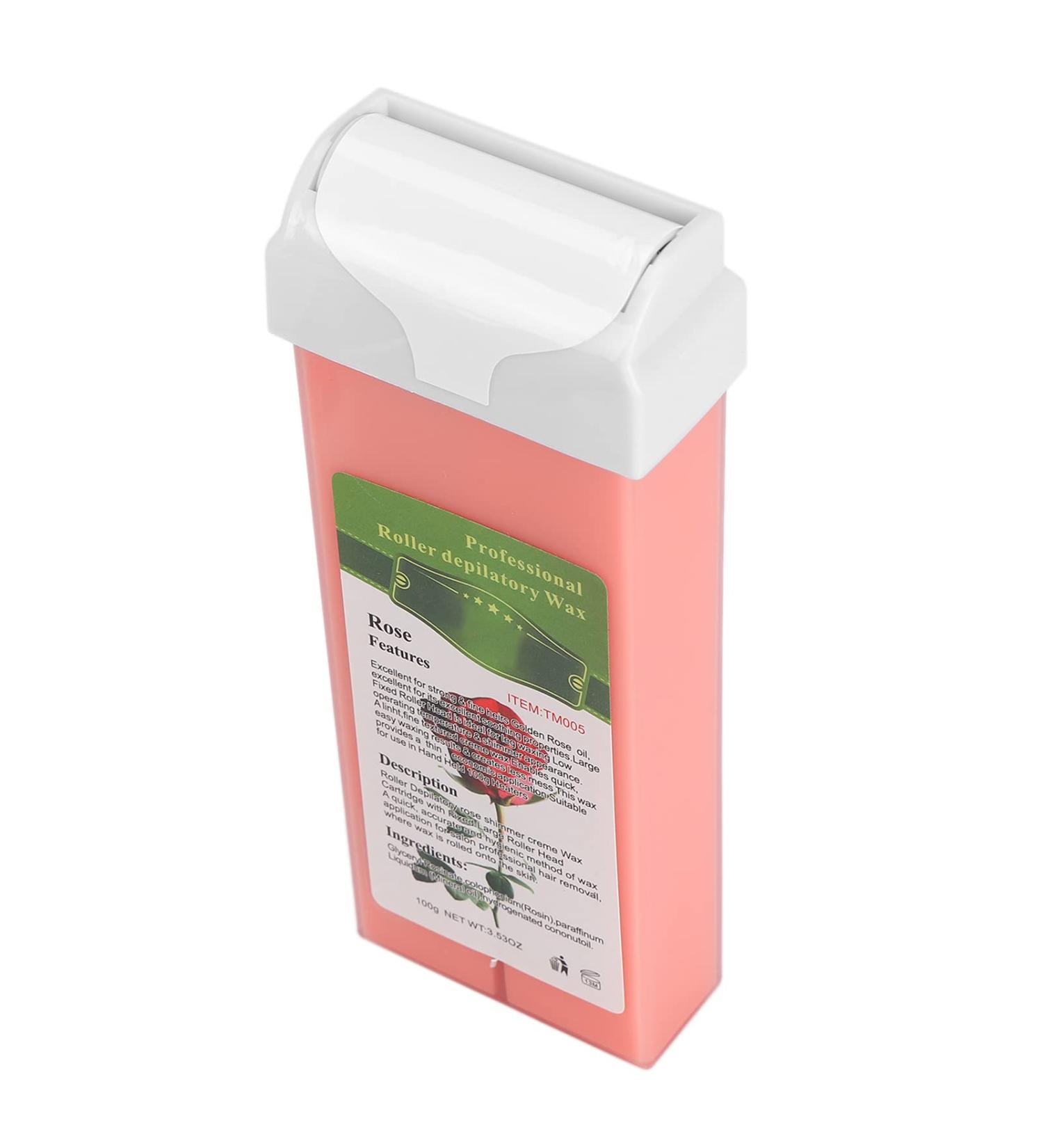 Roll On Waxing Kit for Hair Removal - Waxup Roller Wax for Women & Men Includes 100g Rose Oil Wax Remover - Buy Online on GoSupps.com