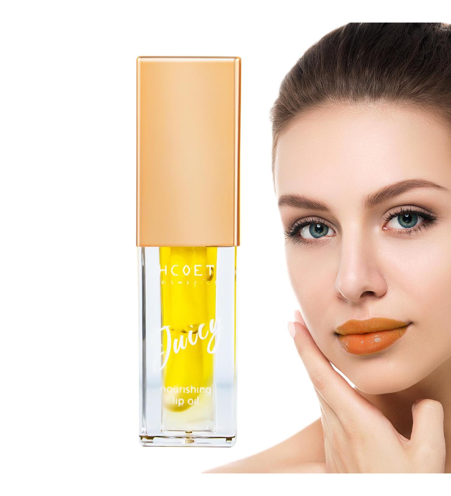  Yugugomo Lip Oil Fruity Scented Red - Fruity Gloss - for Girls Teens Girlfriends Friends Sisters Wives for Her Dates and - Buy Online on GoSupps.com