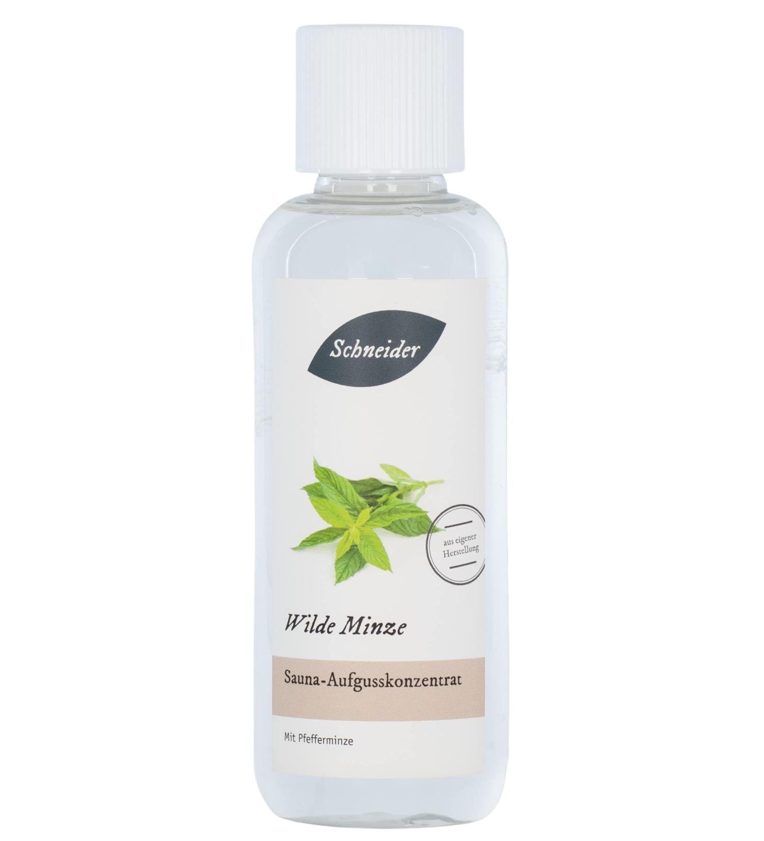 Saunabedarf Schneider Wild Mint Sauna Infusion Concentrate - 250ml | Premium Sauna Experience - Buy Online on GoSupps.com