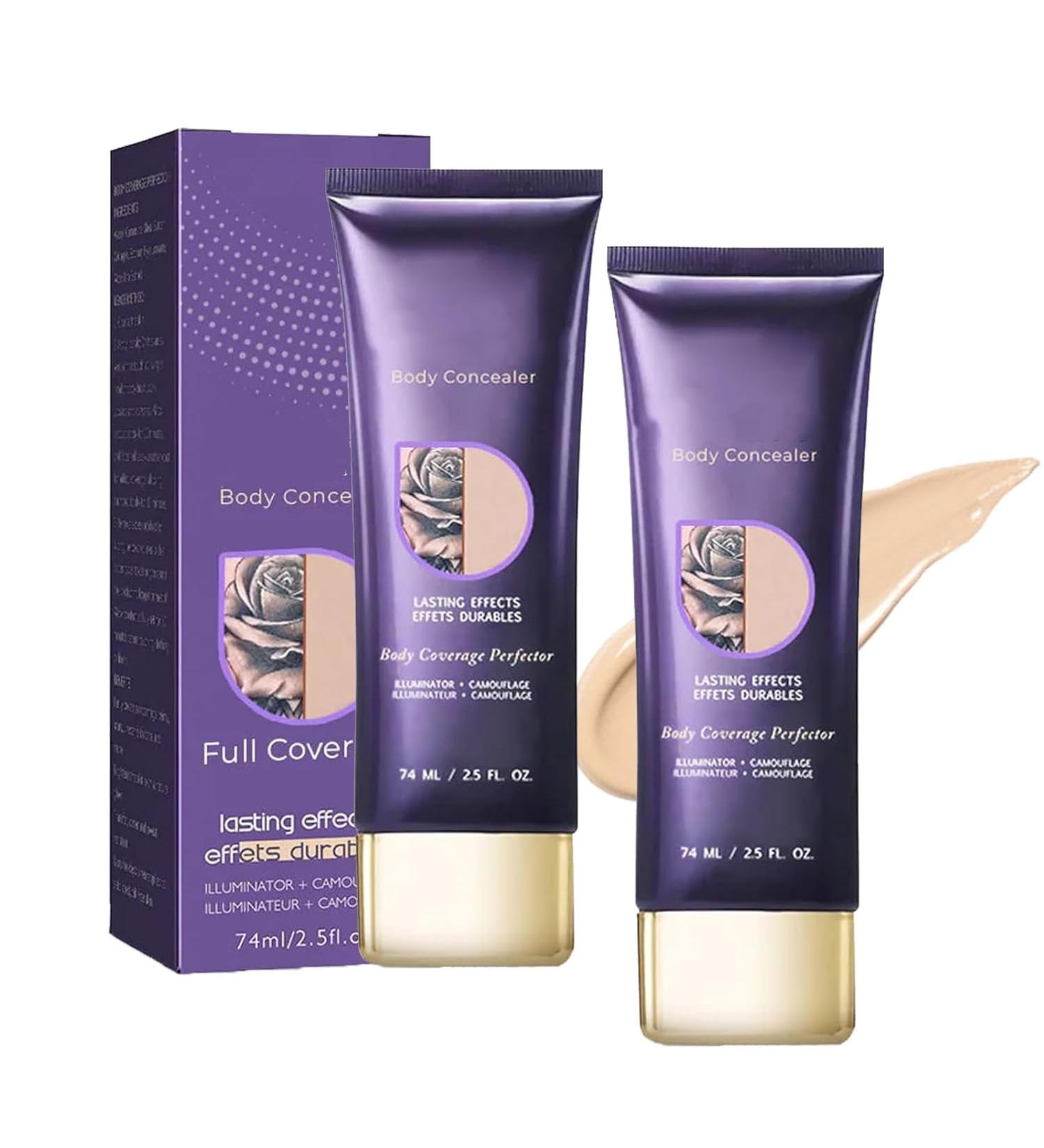 Flysmus Body Concealer Tattoo Concealer Long Lasting Waterproof Full Coverage Tattoo Concealer - Buy Online on GoSupps.com