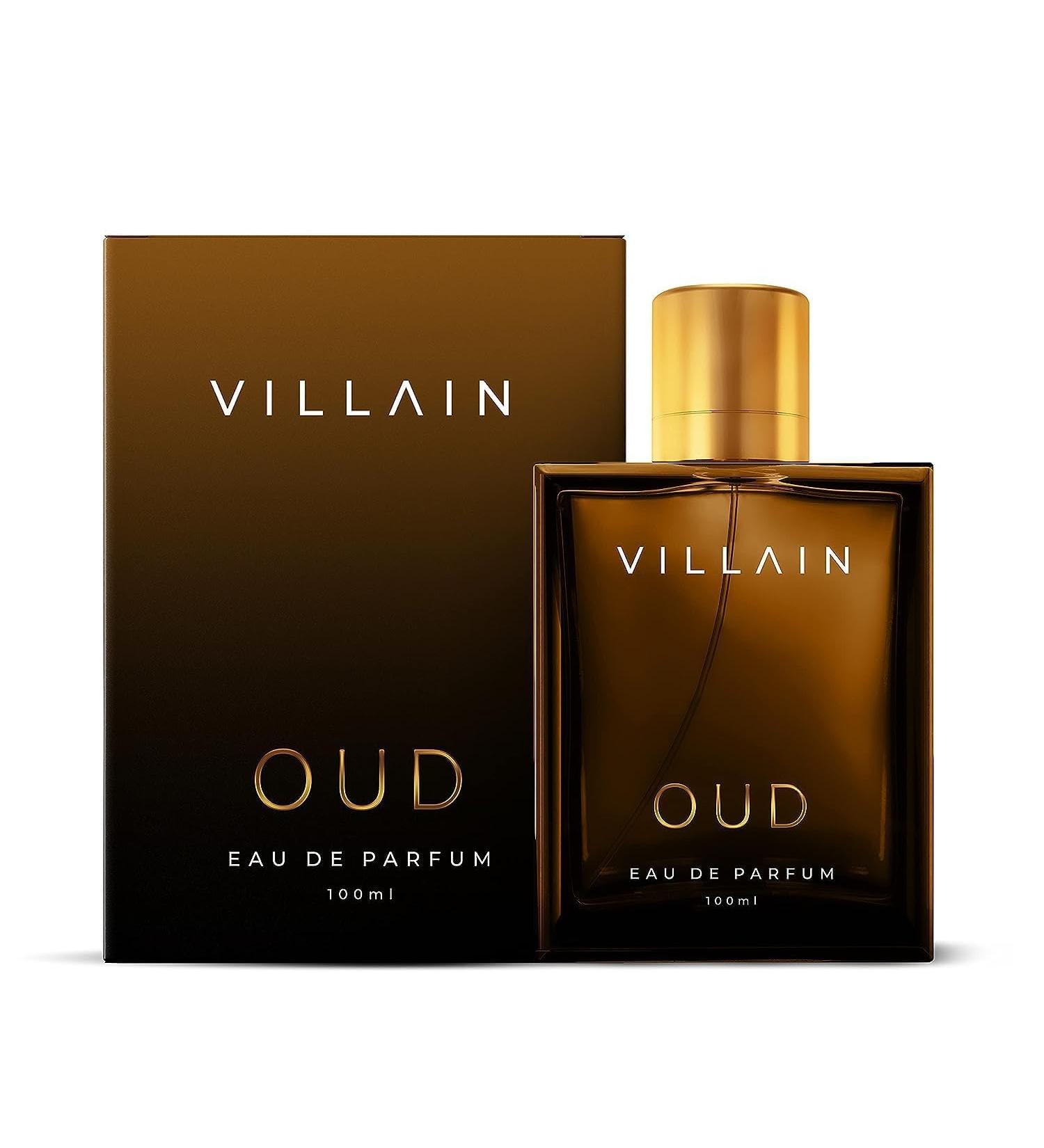 Bloom Beauty Villain Oud Perfume for Men | Eau de Parfum - 100ml | Oriental Smoky & Spicy Long Lasting Fragrance - Buy Online on GoSupps.com
