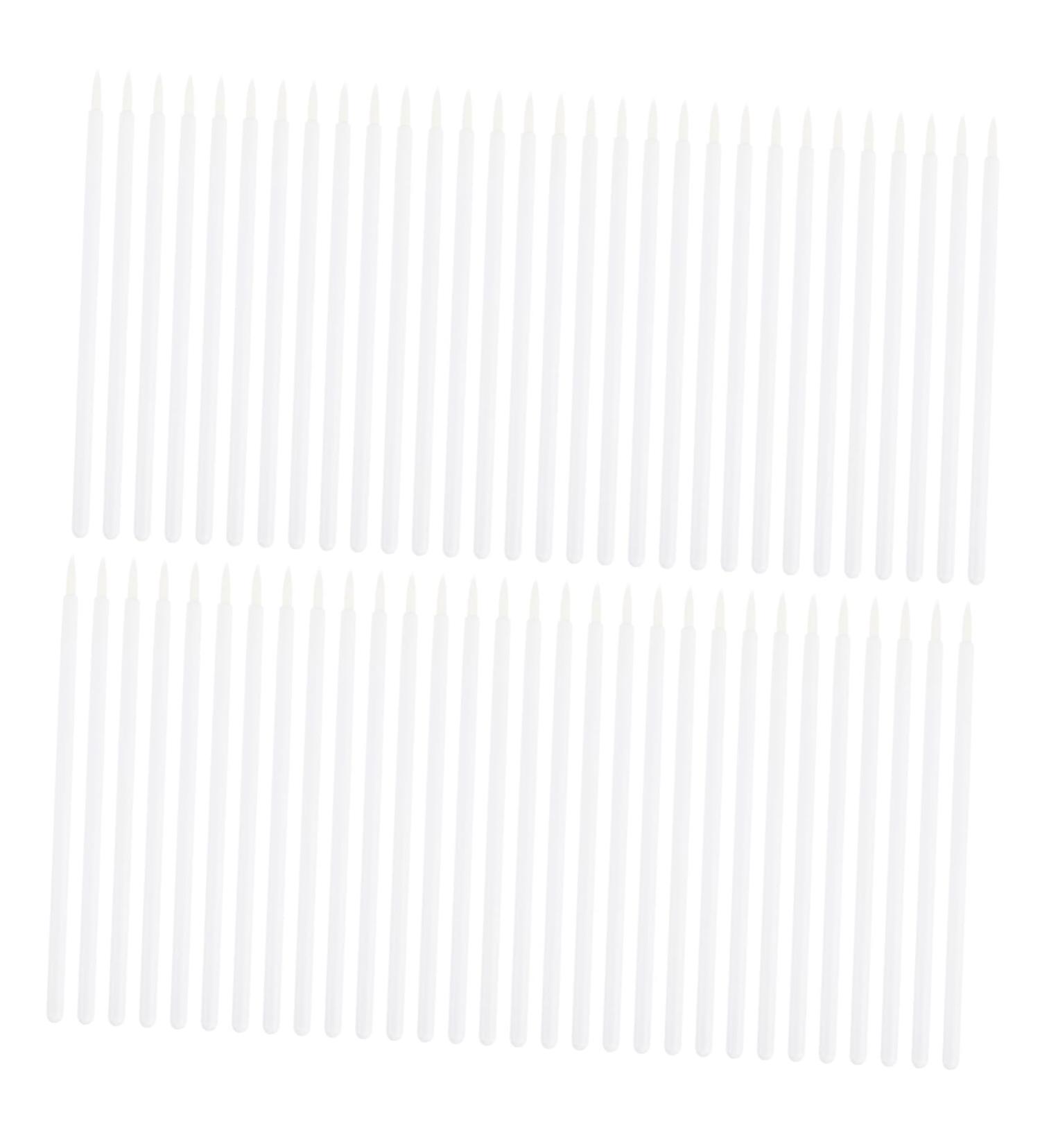 POPETPOP 100pcs Disposable Eyeliner Brush Eyeliner Pencil Graphic Eyeliner Brush Girls Eyeliner Applicator 9x6.5cm White - Buy Online on GoSupps.com