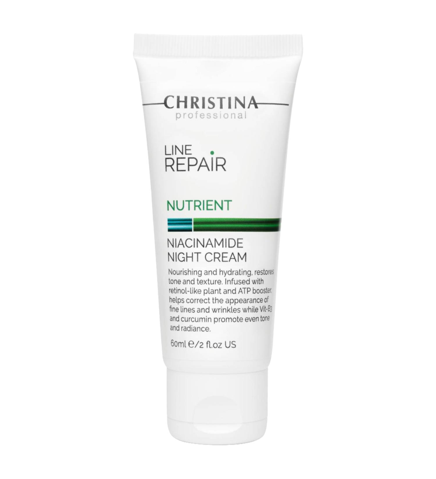 Line Repair Niacinamide Night Cream | Best Night Cream for Combination Normal & Dry Skin | 60 ml - Buy Online on GoSupps.com