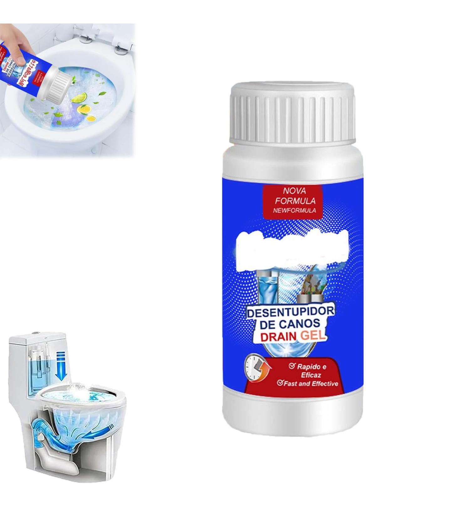 Powerful Pipe Dredging Agent Sink and Drain Pipe Dredging Powder Pipe Dredge Agent Powerful Pipe Dredge Agent Drain Unblocker Liquid for Kitchen Toilet Pipeline Quick Cleaning Tool (1PC) - Buy Online on GoSupps.com