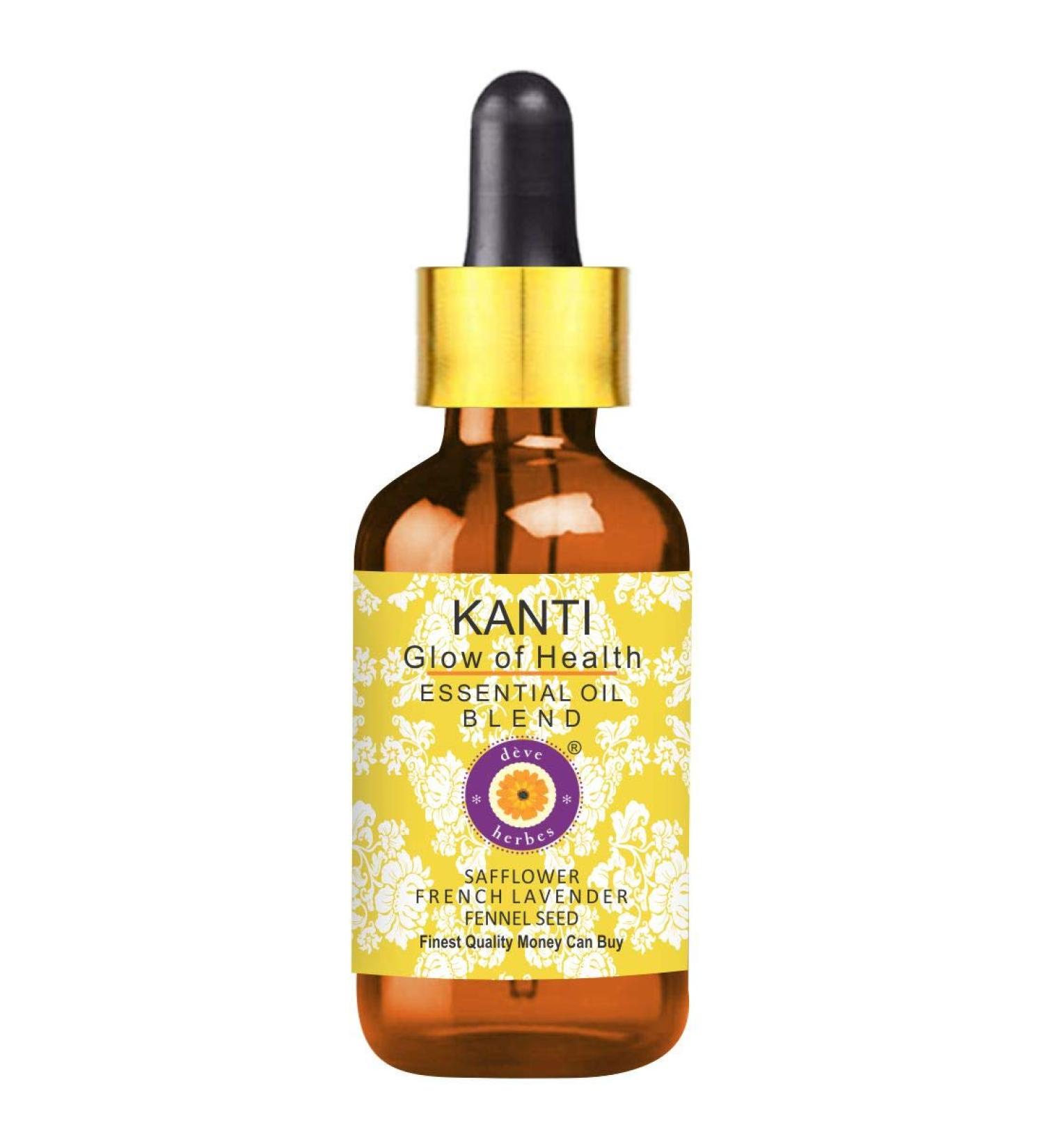 Deve Herbes Kanti - Glow of Health. Complete Nourishment for Face. Ayurvedic Fomulation for Blemish Free Acne Free Even Tone Glowing Skin 30ml (1 oz) - Buy Online on GoSupps.com