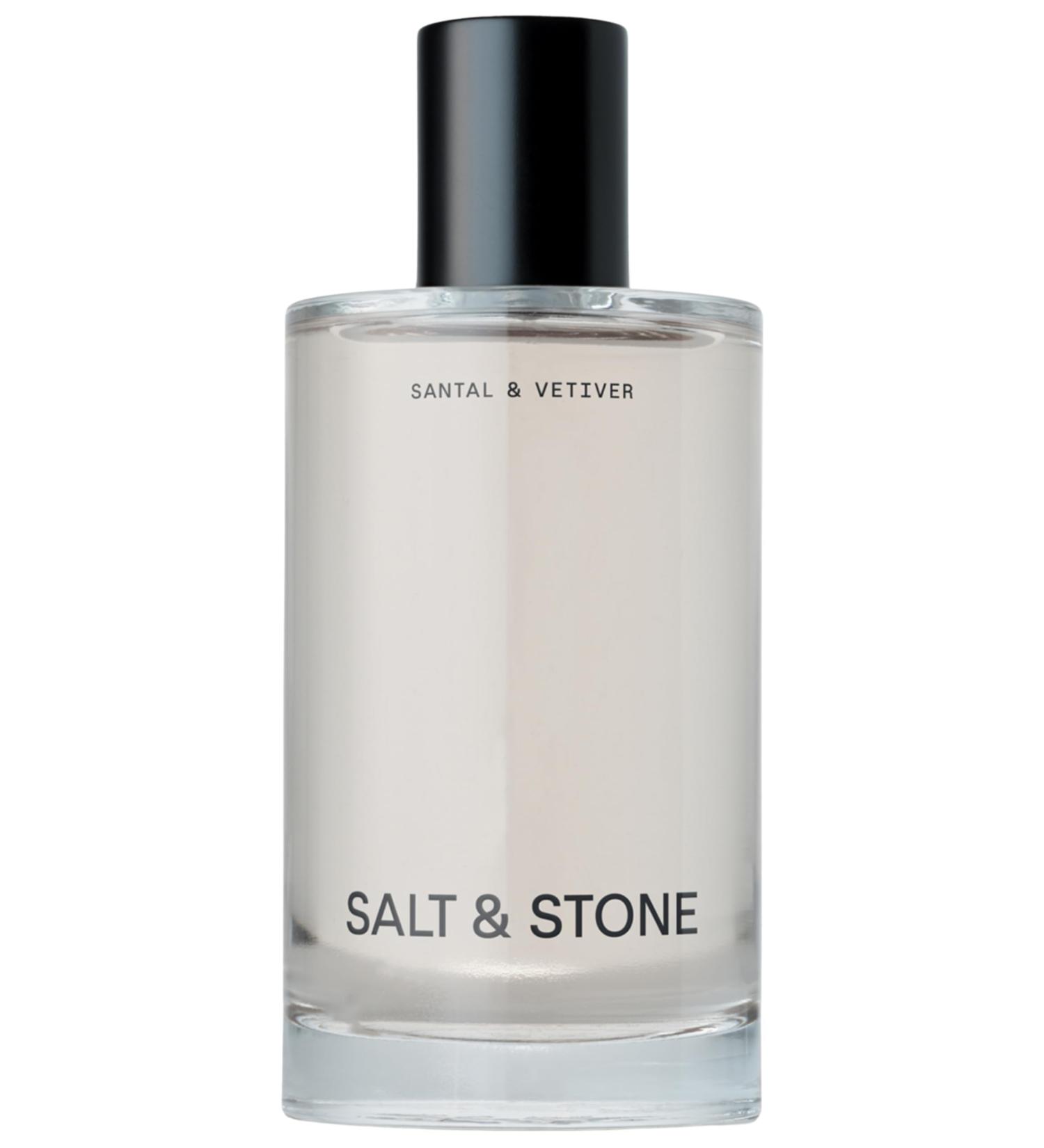 Salt & Stone Body and Hair Fragrance Mist | Women & Men | Hydrating Skincare Ingredients Glycerin & Prebiotics | Vegan & Cruelty-Free - 3.4 fl oz Santal & Vetiver - Buy Online on GoSupps.com