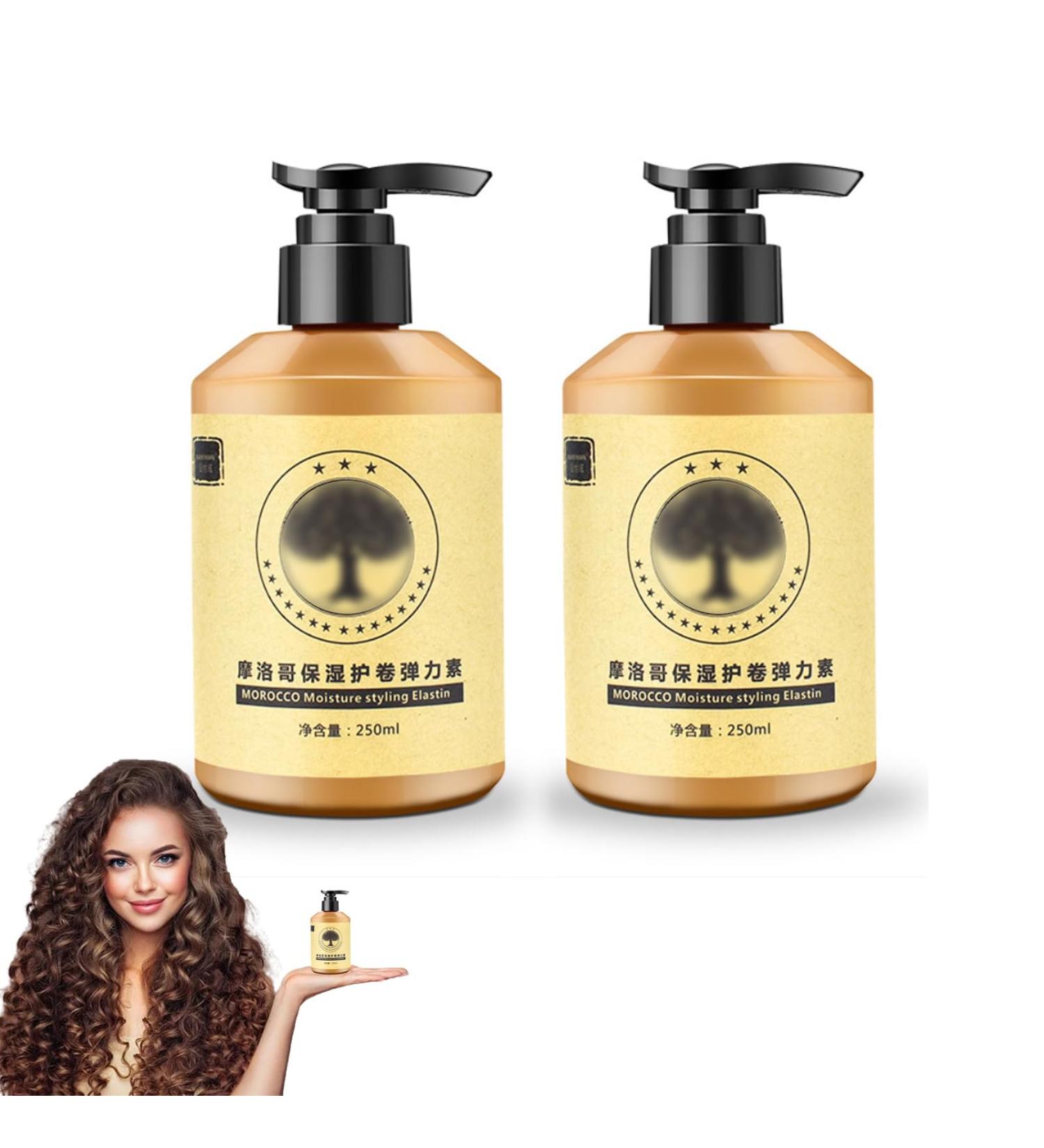 Long-Lasting Styling Moroccan Volume Moisturizing Elasticity Moroccan Hydrating Styling Cream Moroccan Curling Defining Cream for Straight Hair Nourishing Hair Cream (2PCS) - Buy Online on GoSupps.com