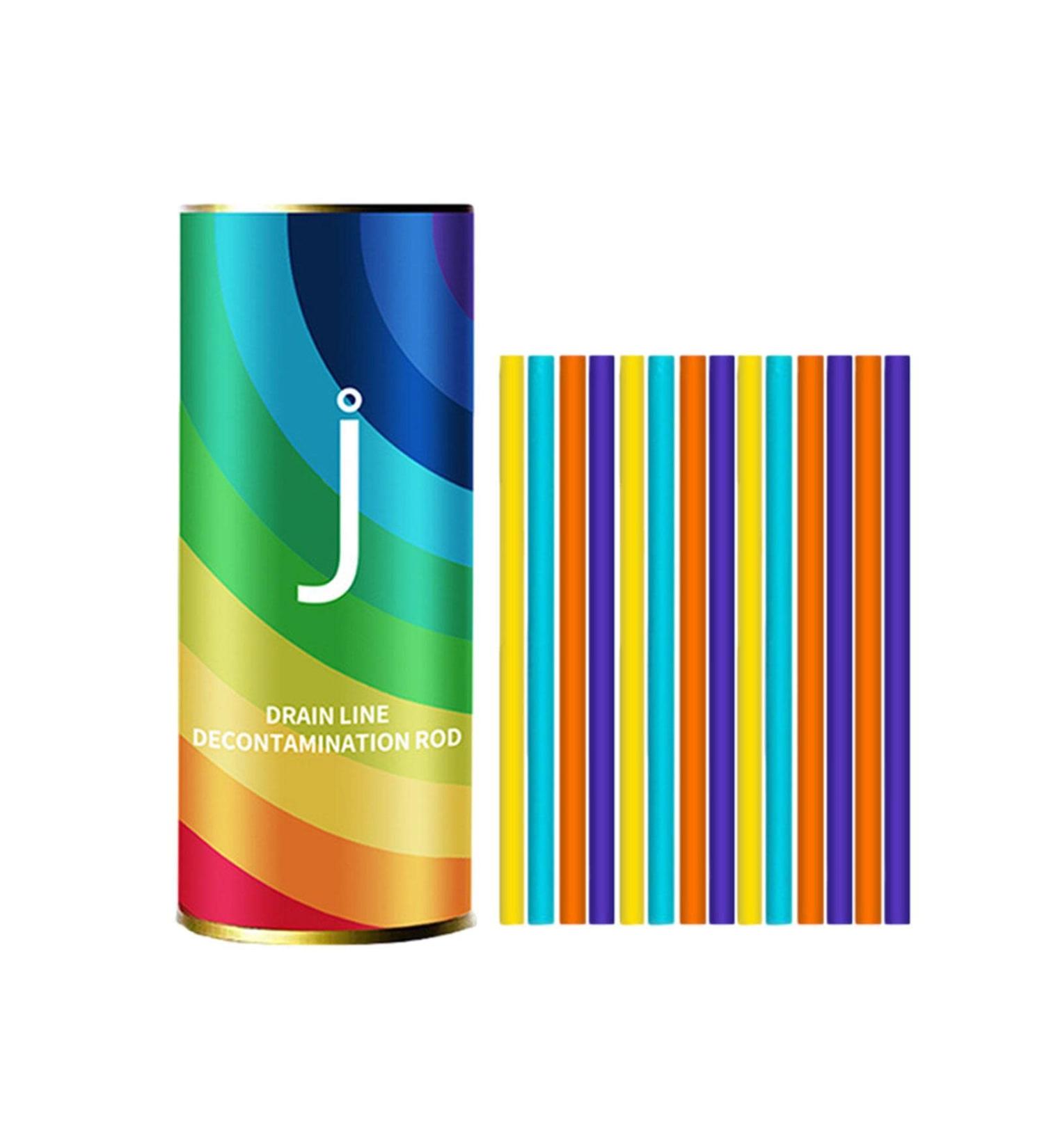 Drain Cleaning Stick Kitchen Sink Drain Cleaner Sticks | 14 Drain Clog Remover Deodorizer Drain Smell for U-Shaped Drains Aezon - Buy Online on GoSupps.com