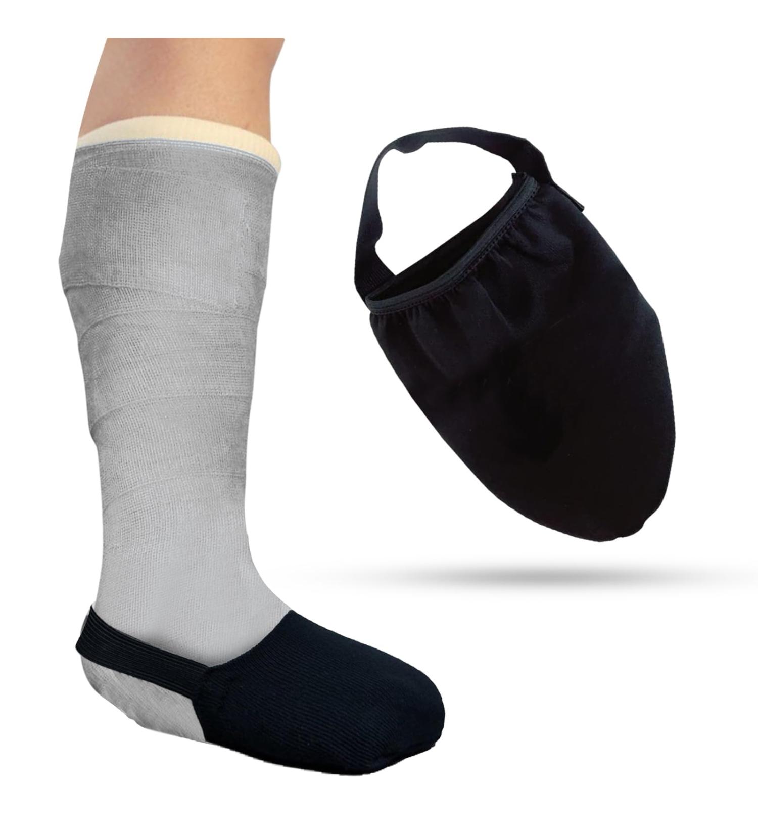 Cast Toe Cover - Anti-Slip Protector for Leg Casts - Keep Toes Warm, Clean, and Protected - Buy Online on GoSupps.com