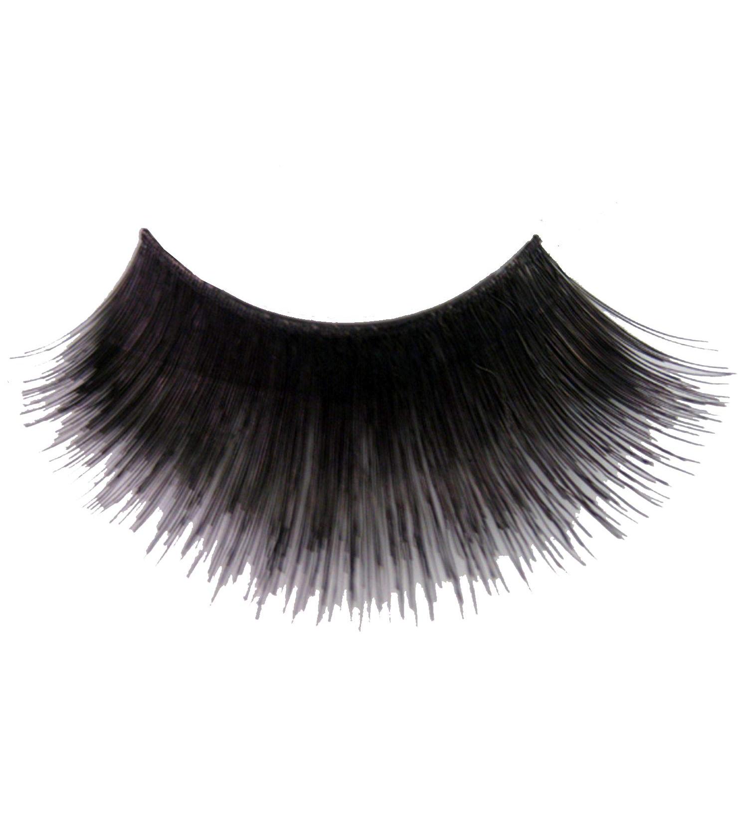 Eulenspiegel 000502 Black Long Eyelashes & Special 1ml Eyelash Glue - International Shipping Available - Buy Online on GoSupps.com