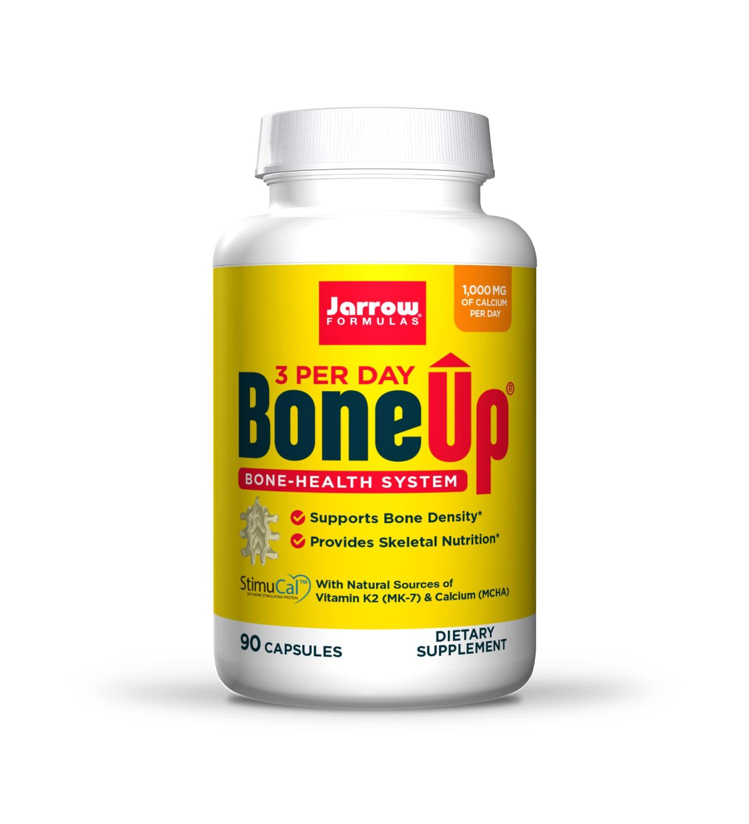 Jarrow Formulas Bone-Up Three Per Day - 90 Capsules for Bone Health - Buy Online on GoSupps.com