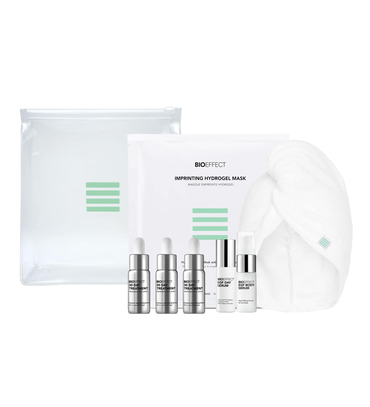 BIOEFFECT EGF Anti-Aging Serum & Skin-Care Set | 30-Day Facial Treatment with Plant-Based Growth Factor & Hyaluronic Acid Fight Wrinkles & Renew Skin | Oil-Free Formula - Buy Online on GoSupps.com