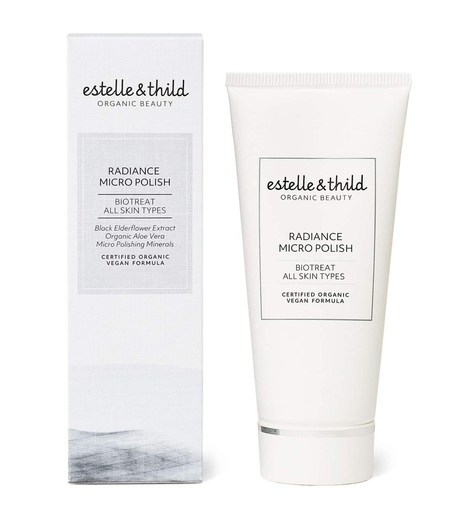 Estelle & Thild - BioTreat Radiance Micro Polish. All Skin Types Certified Organic Vegan Formula Cruelty Free. - Sweden - 50ml