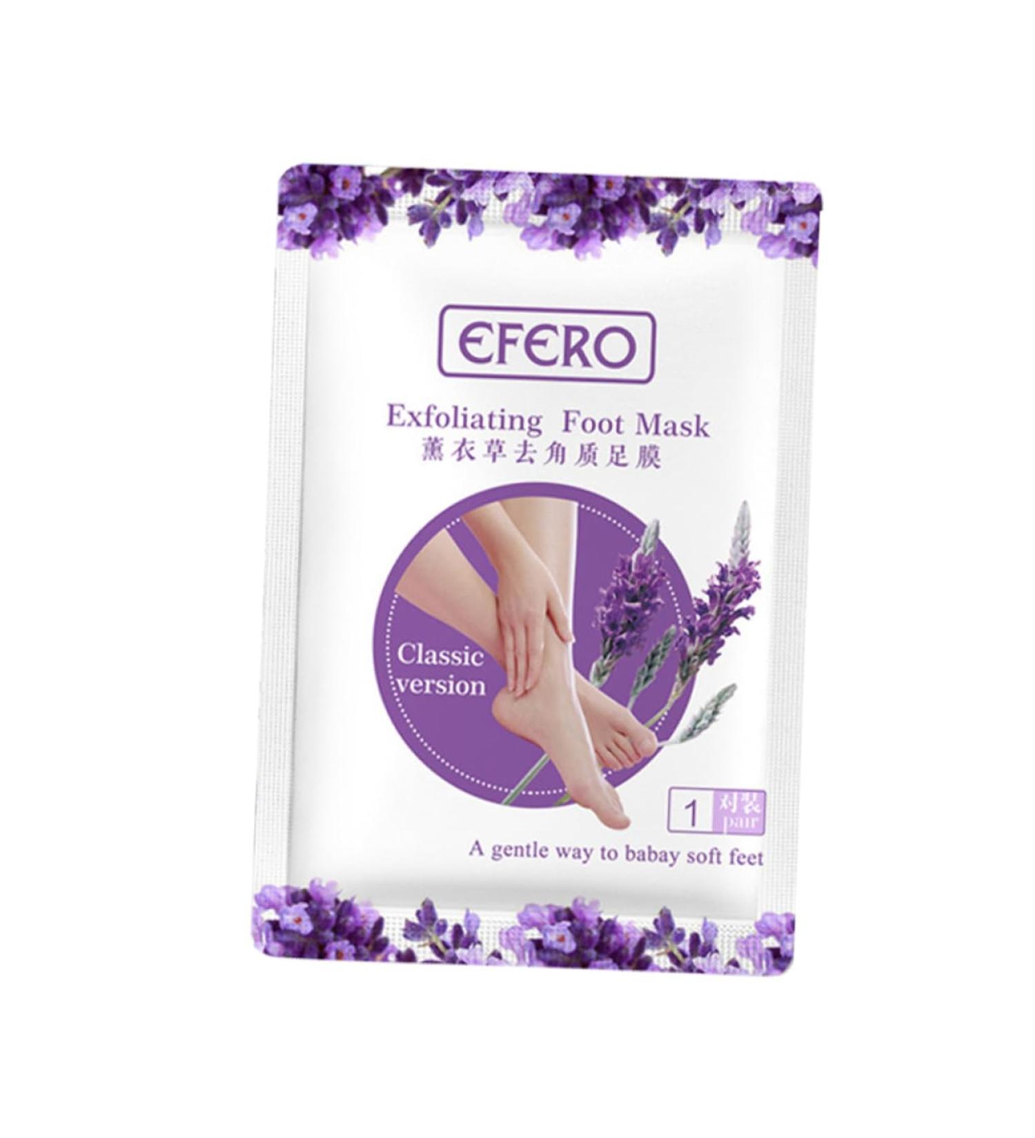 Healeved 2 Pairs Accessories props white dead skin removers Lavender Nursing supplies Foot Patch safe foot masks foot beauty accessories care foot cream dead skin remover for feet - Buy Online on GoSupps.com