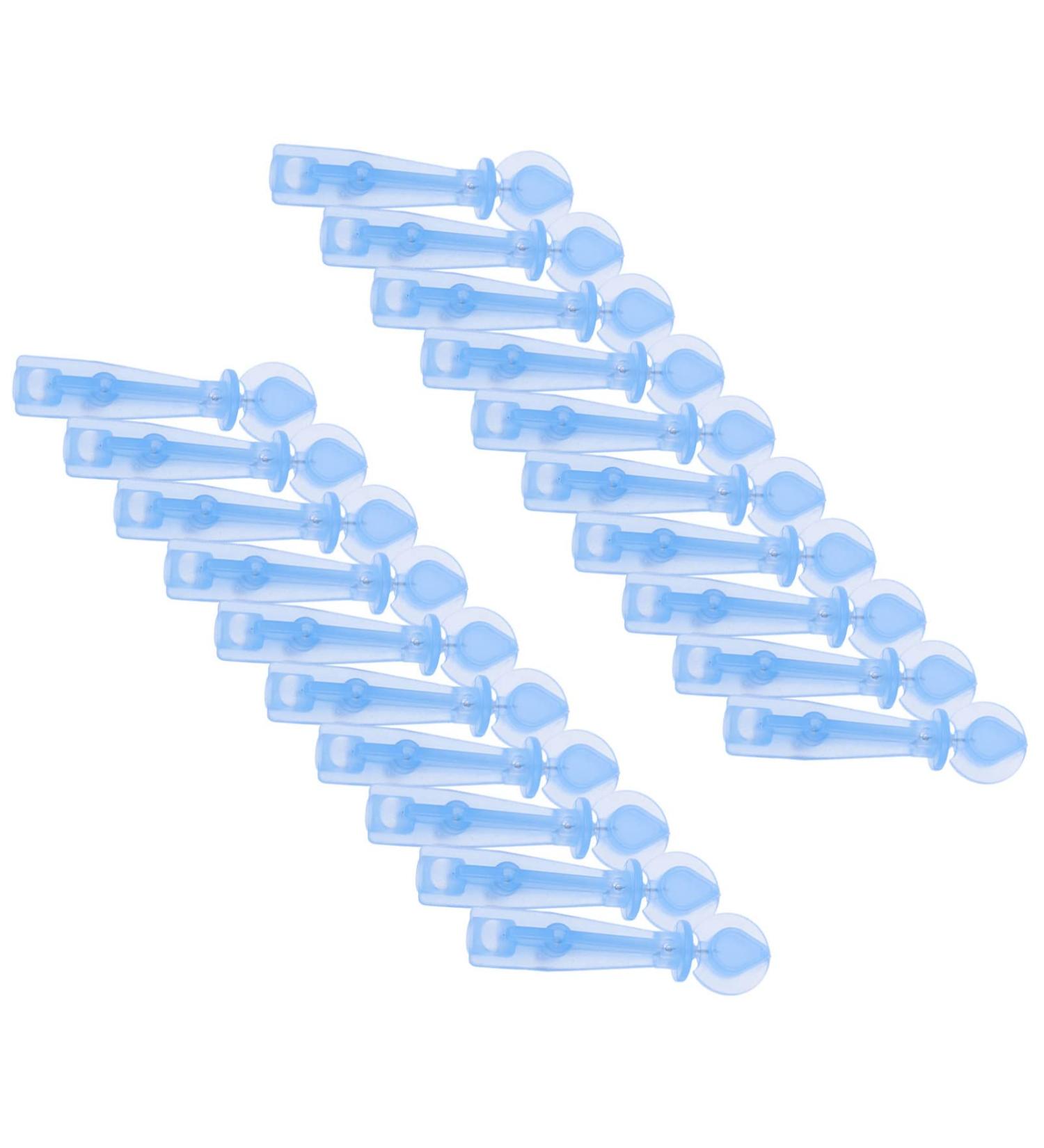 200Pcs 30G Safety Lancets for Blood Glucose Testing - Sky Blue - Buy Online on GoSupps.com