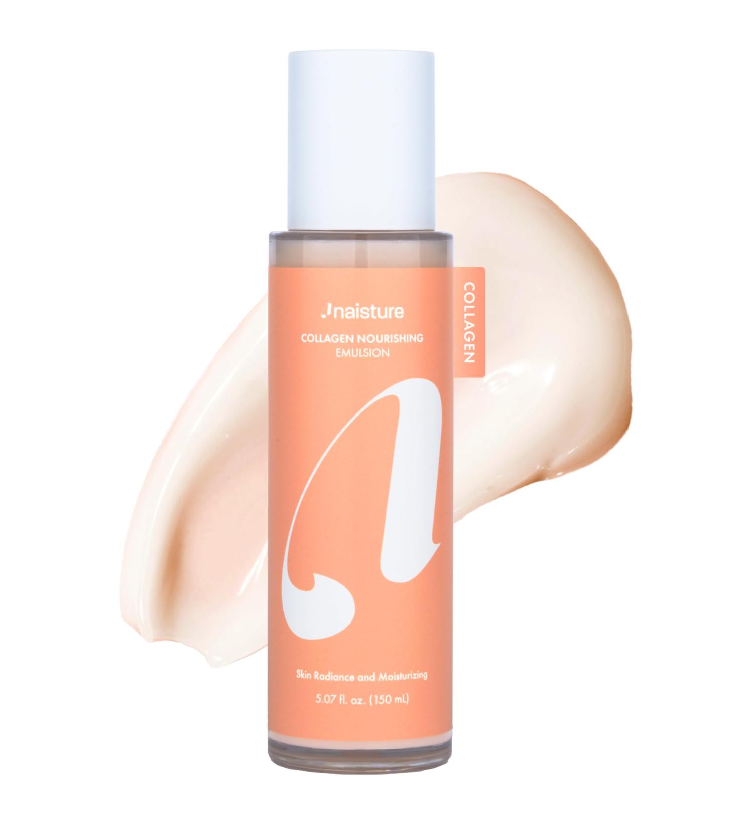 Naisture Collagen Emulsion Lightweight Face Moisturizer for Layering Hydration, & Skin Barrier Support Collagen Emulsion 5.07 Fl Oz (Pack of 1) - Buy Online on GoSupps.com