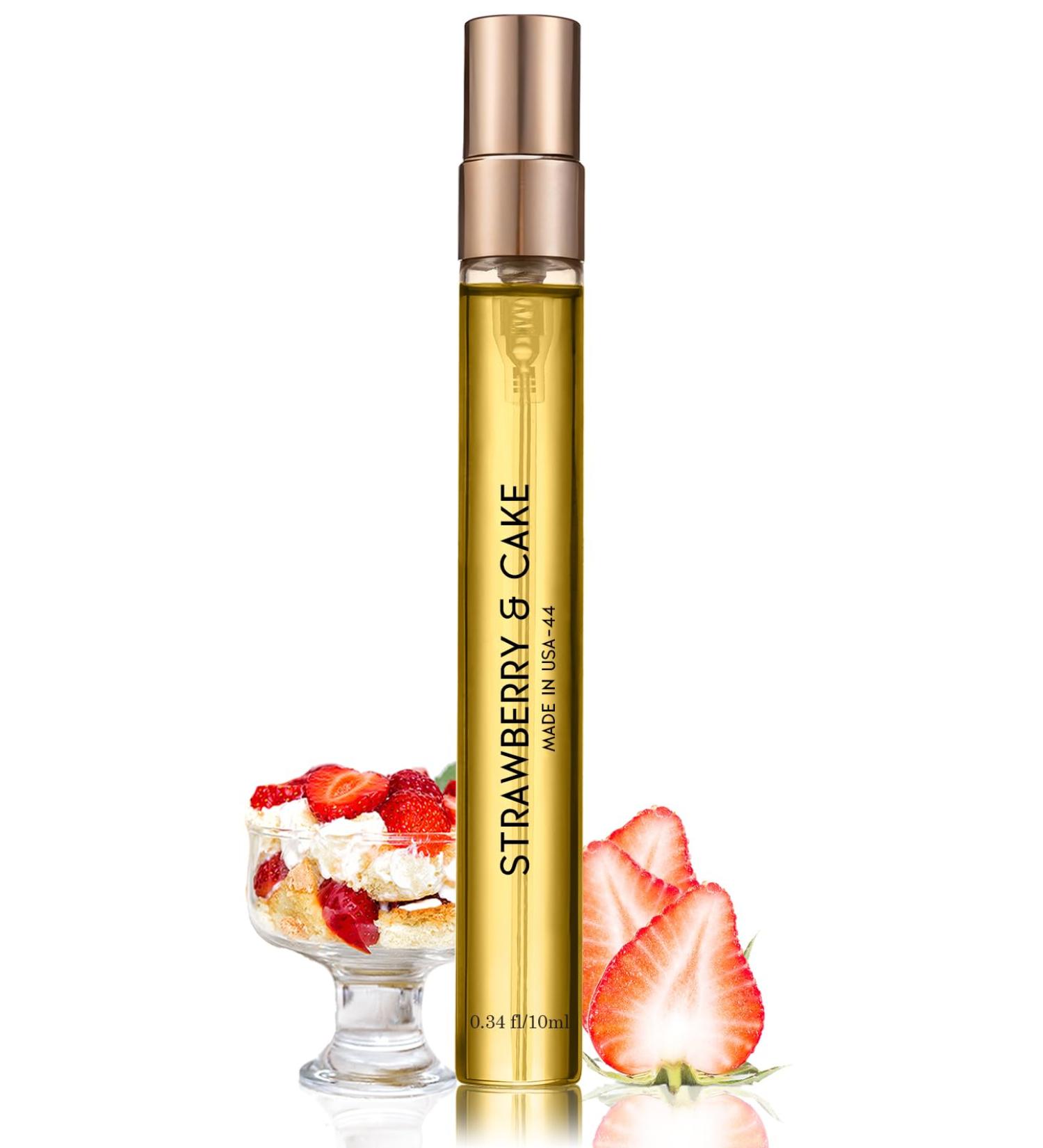 Pheromones Perfumes for Women&Men No. 44 Strawberry&Cake Enhanced Scents Pheromone Perfume Oil Mix of Cream Cassis Leaves Strawberry Lily Apple Woods Tonka Bean Amber 0.34oz Travel Size Perfume Spray - Buy Online on GoSupps.com