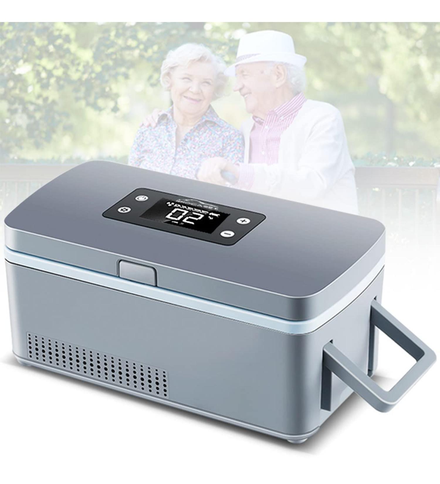 TAHALI Insulin Cooler: Portable Rechargeable Smart Medicine Refrigerator for Cars, Homes, Outdoors - Mini Fridge - Buy Online on GoSupps.com