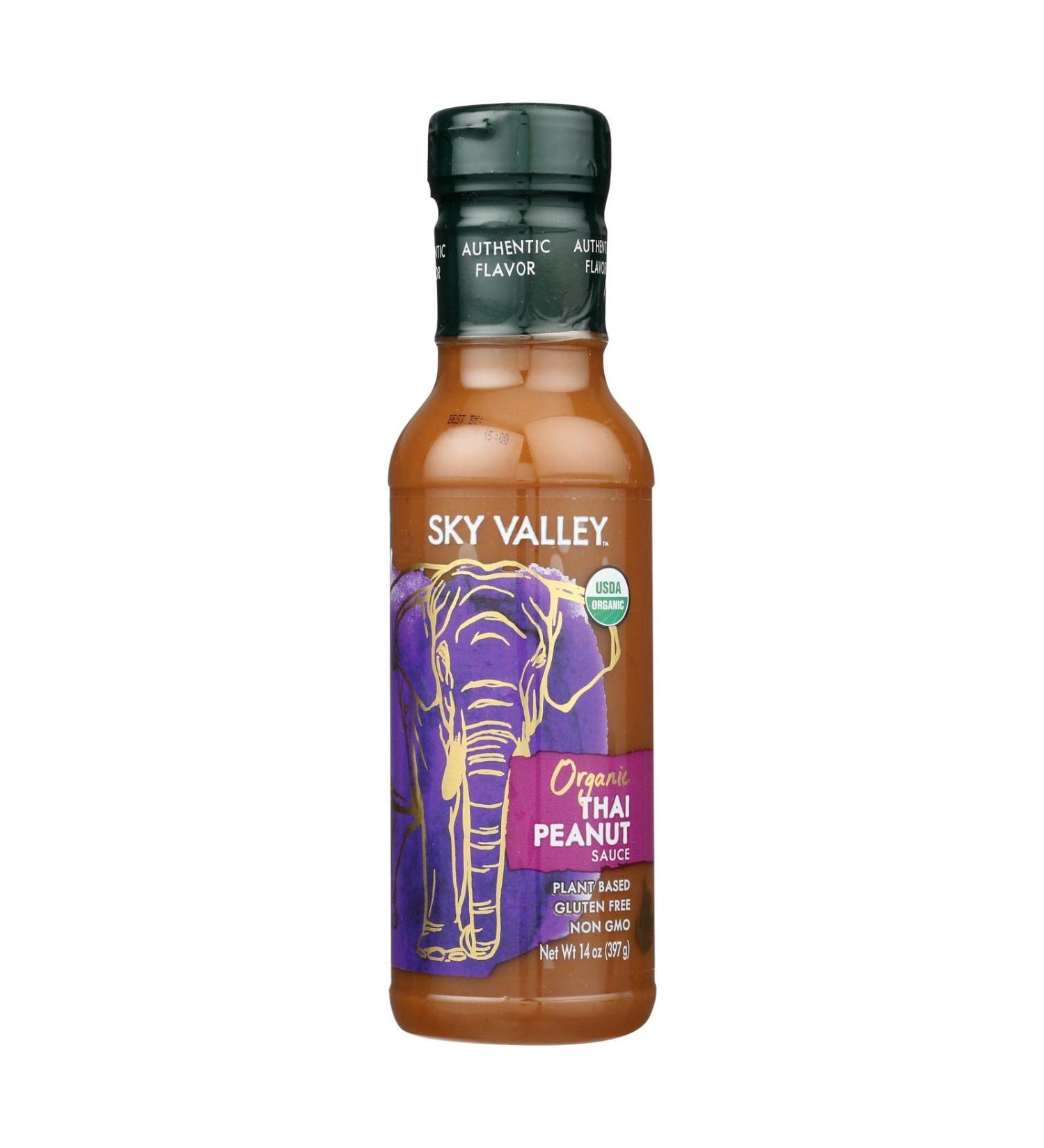 SKY VALLEY Organic Thai Peanut Sauce, 14 OZ