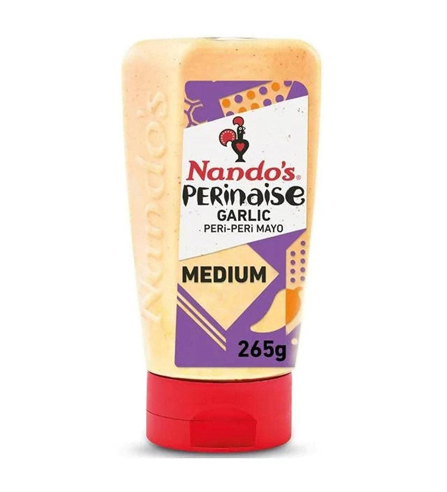 Nando'S Perinese mayonnaise with garlic 265 g - Buy Online on GoSupps.com