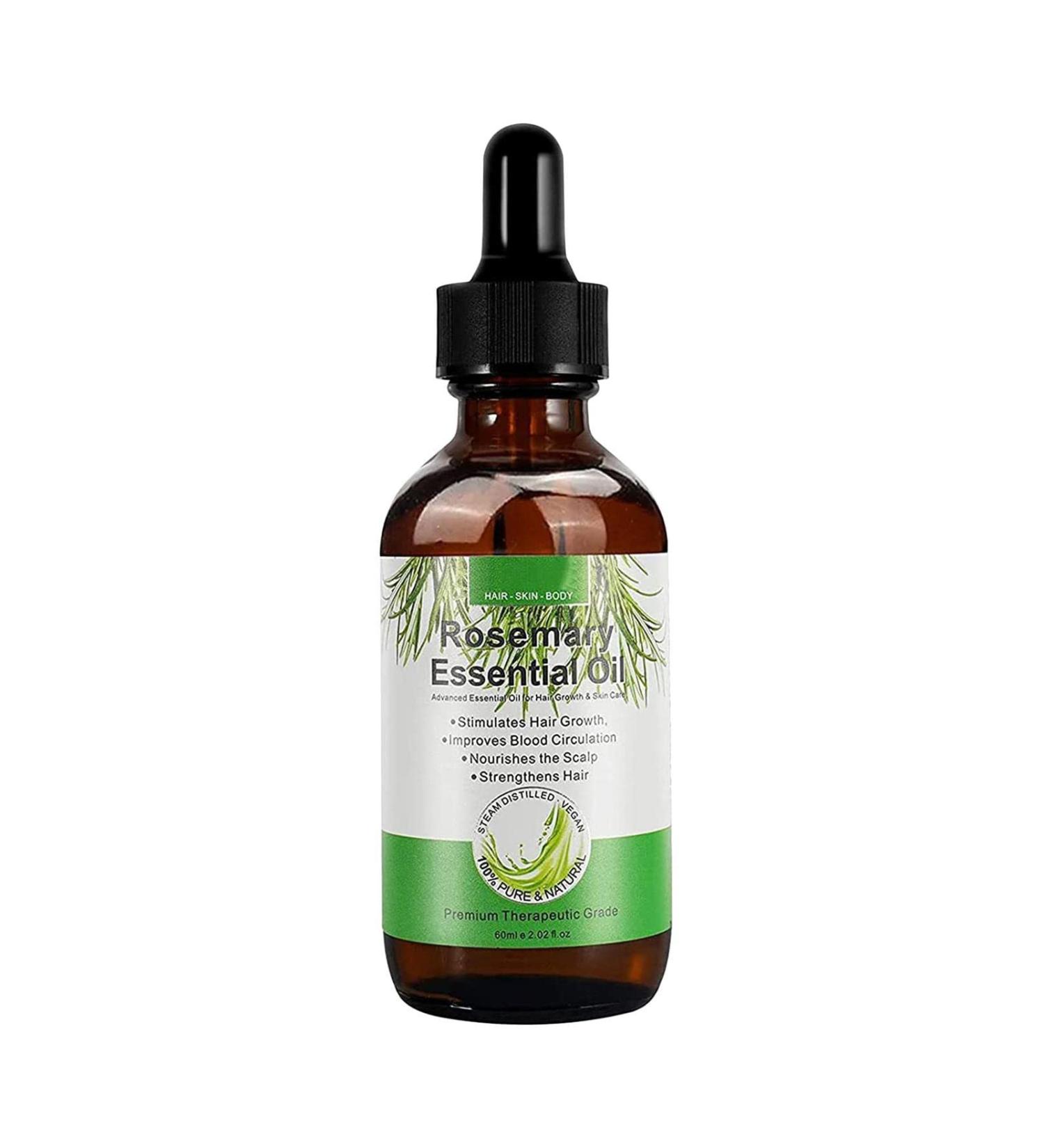  Sloane Rosemary Hair Oil - Pure Essential Oil for Rosemary Hair - Organic Rosemary Oil 2.02 FL oz Pure and Natural Nourishes Scalp Stimulates Hair Growth - Buy Online on GoSupps.com