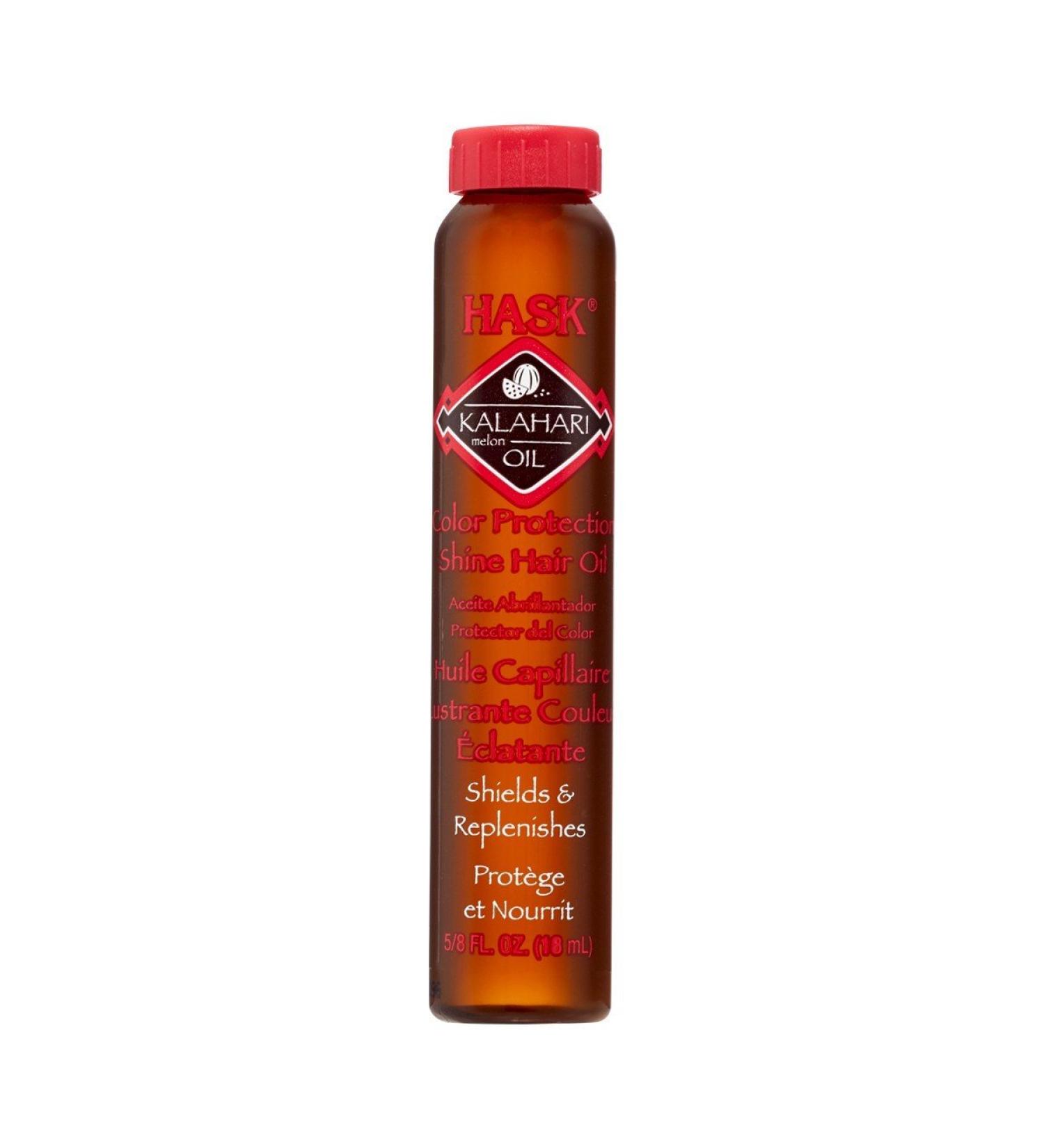 Hask Kalahari Color Protection Shine Oil Vial 0.625 Ounce