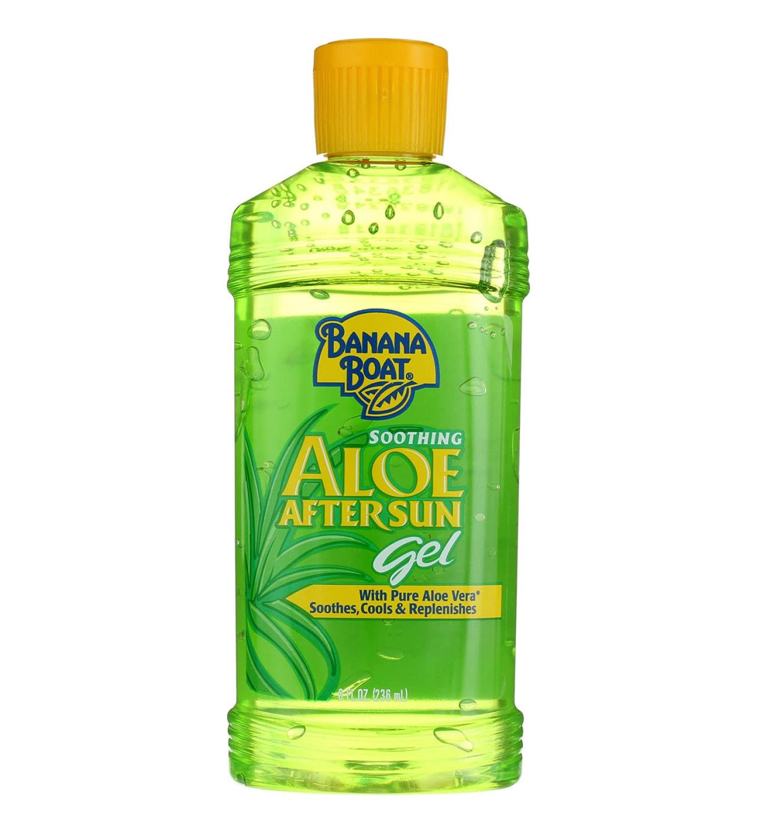 Banana Boat Aloe After Sun Gel 8oz (235ml) 6 Pack - Soothing Sunburn Relief - Buy Online on GoSupps.com