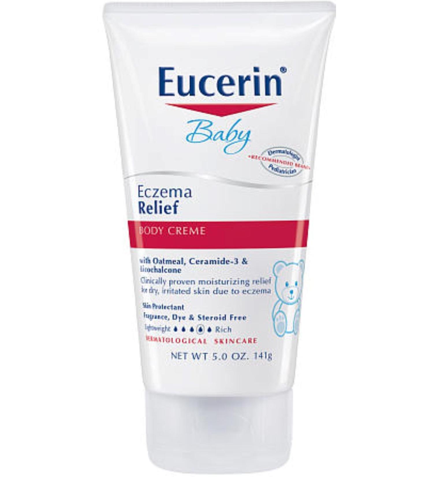 Eucerin Ecxema Bby Rlf Bd Size 5z Eucerin Baby Eczema Relief Body Creme 5z