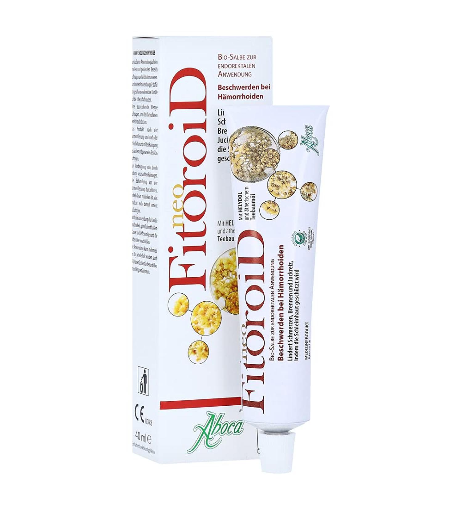 NeoFitoroid Salbe bei H morrhoiden 40 ml Ointment