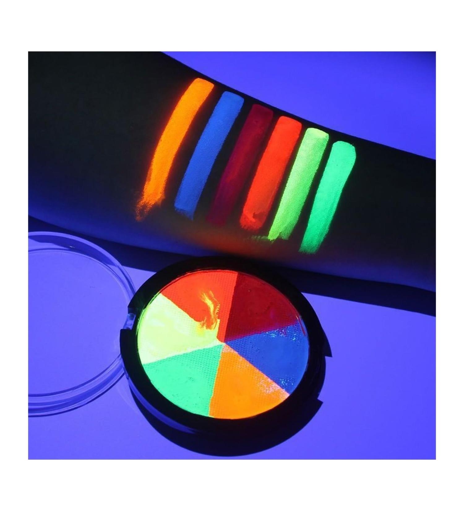 Professional Face Painting Kit - Washable Glow-in-the-Dark Body Paint Set for Holiday Parties & Events - International Shipping Available - Buy Online on GoSupps.com