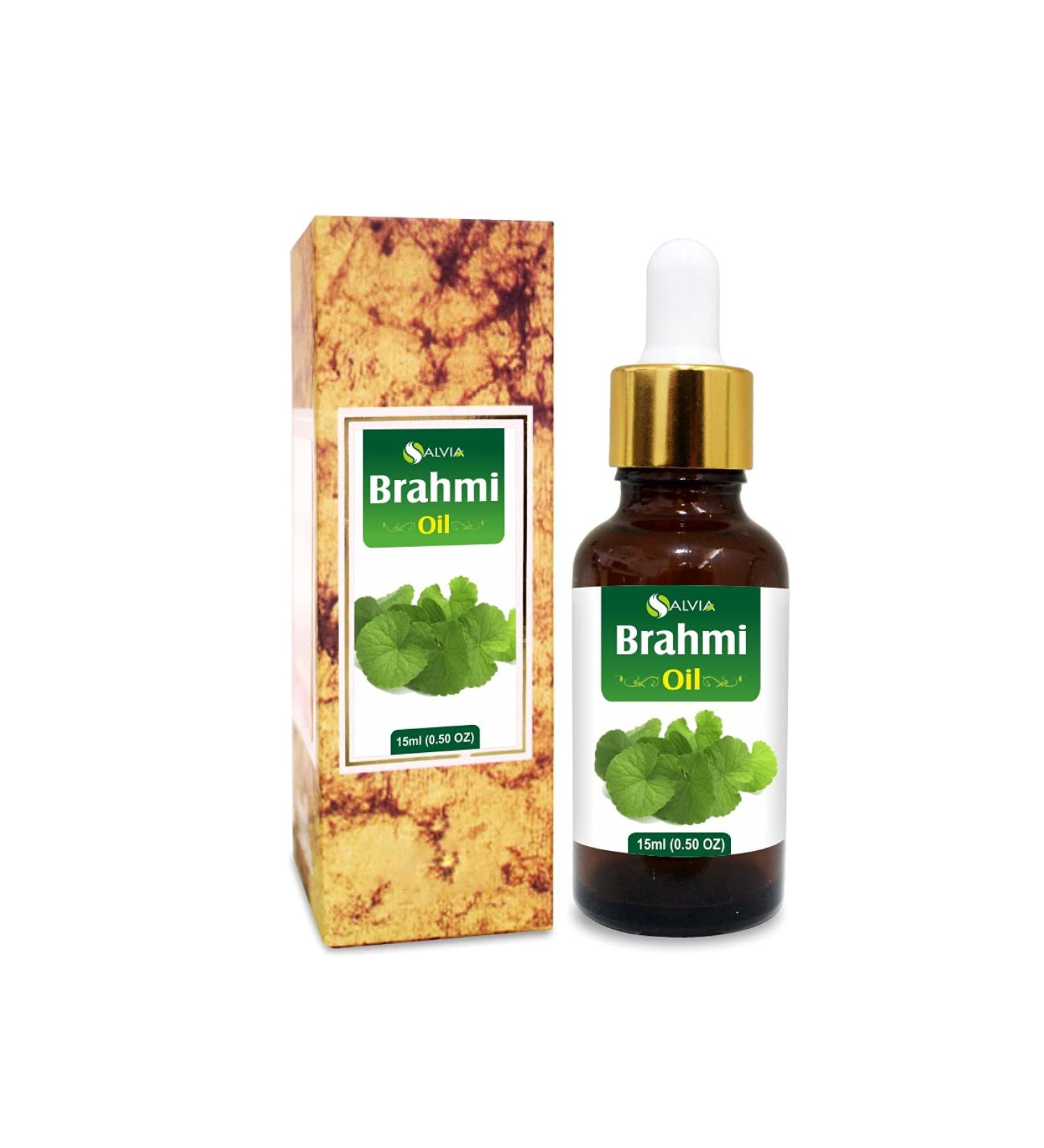 BRAHMI Oil - 100% Natural Pure Undiluted Unpolished Oil for Hair & Skin | International Shipping Available - Buy Online on GoSupps.com