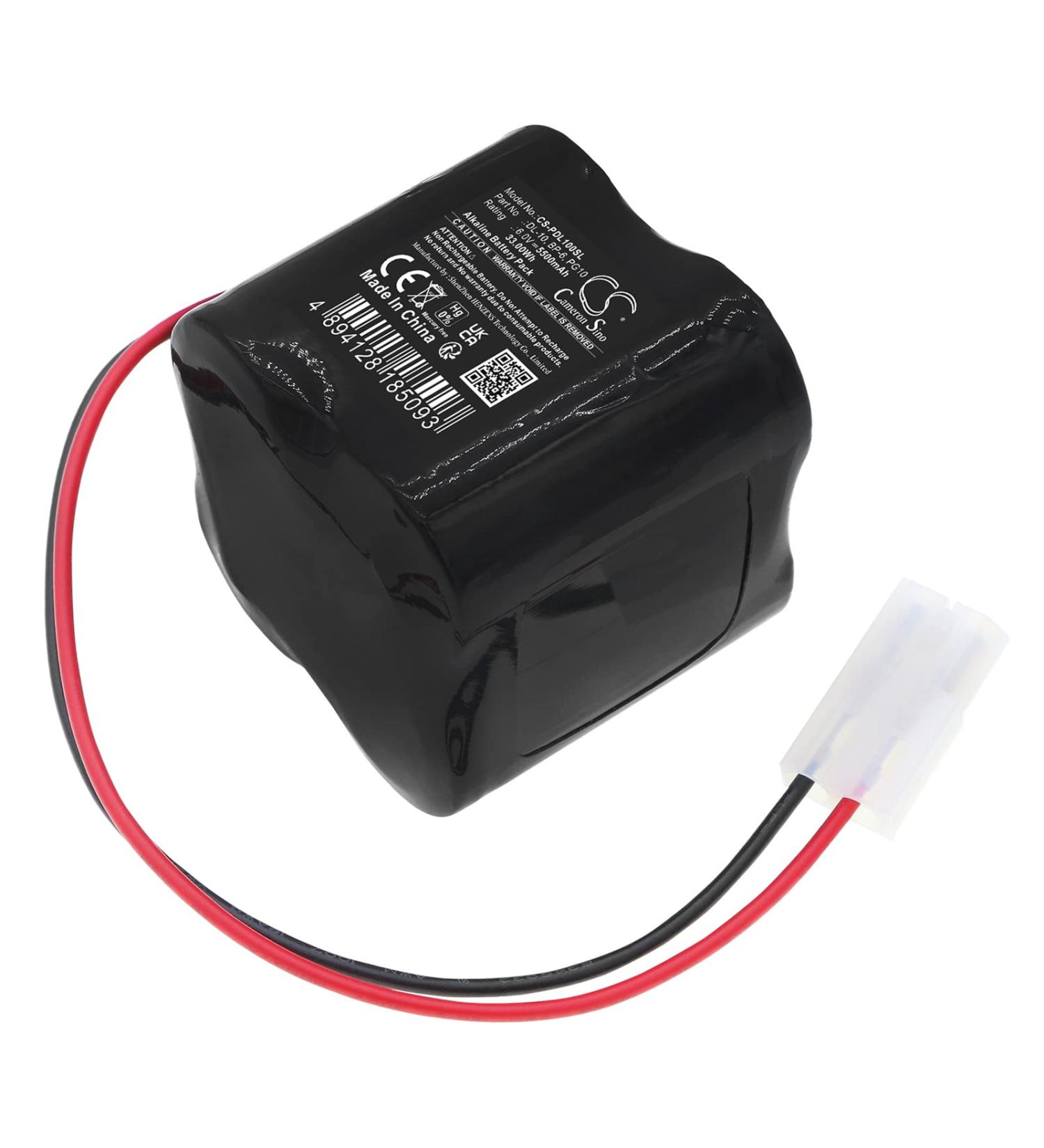 Premium Battery Replacement for Panic Door BP6 DL-10 PG10 HTL-10 - Fast International Shipping - Buy Online on GoSupps.com