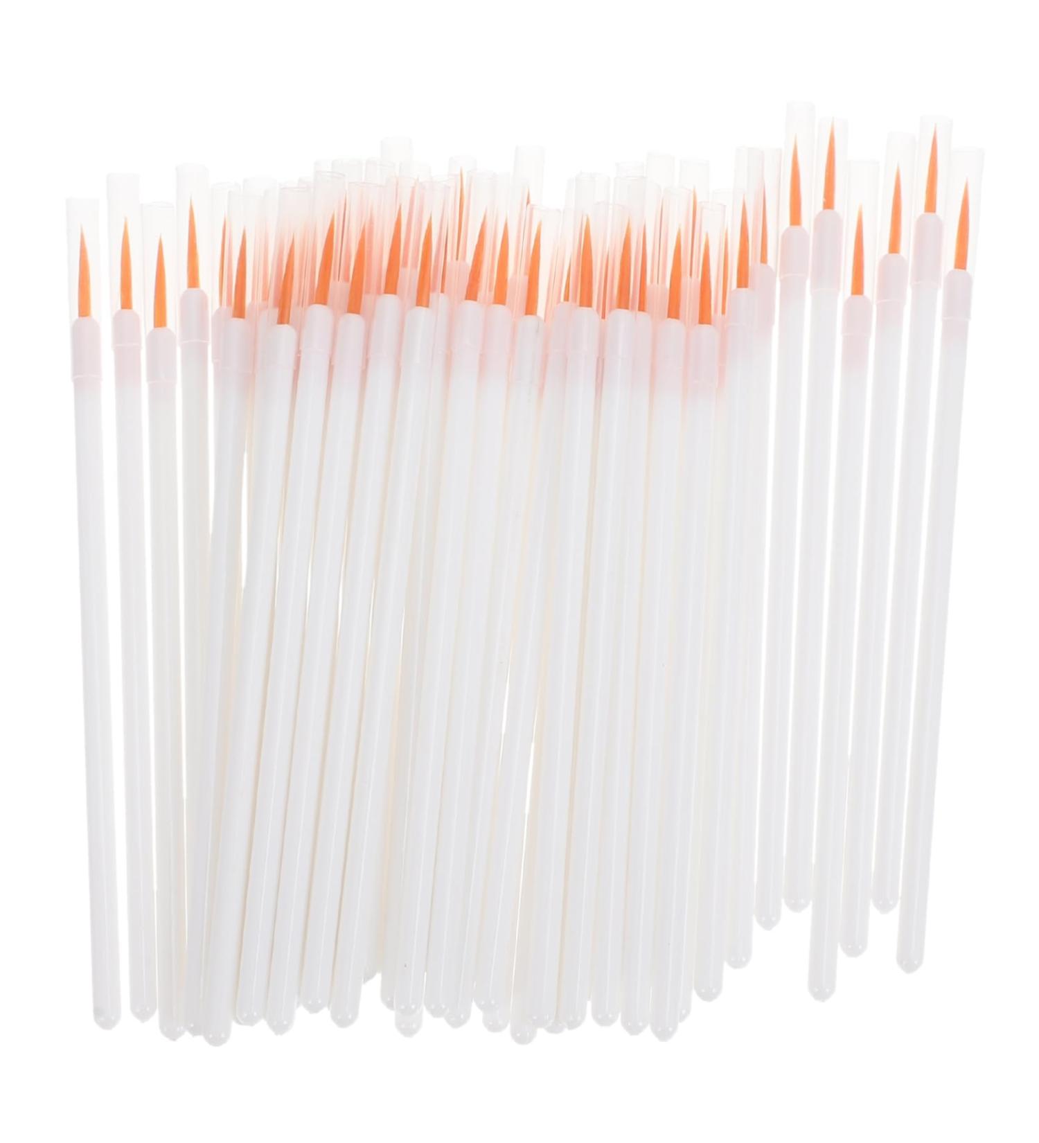 Housoutil 100pcs Disposable Eyeliner Brush Eyeliner Pencil Disposable Lipliner Brush Makeup Brush Applicator - Buy Online on GoSupps.com