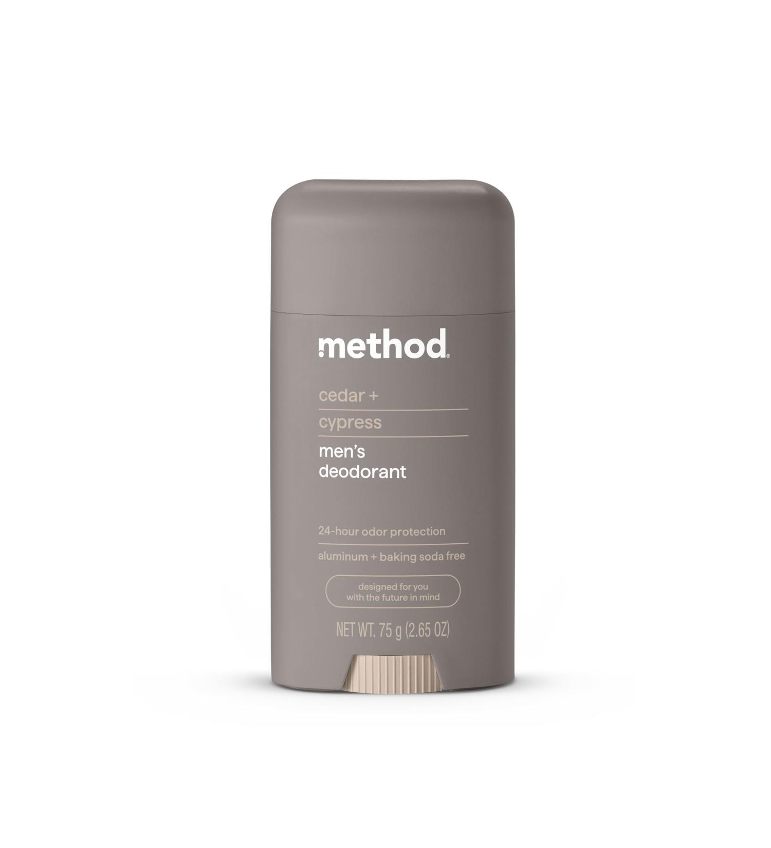 Method Deodorant Cedar + Cypress - 24 Hour Odor Protection | 2.65 oz | International Shipping - Buy Online on GoSupps.com