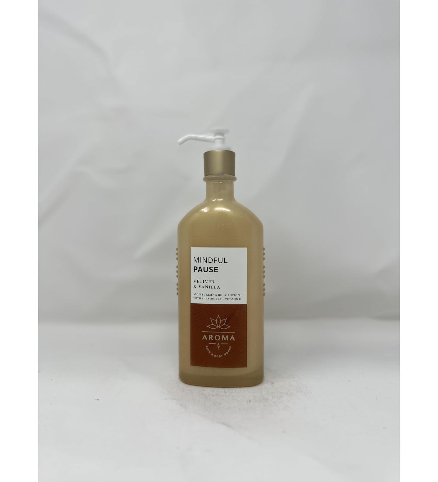 Mindful Pause: Vetiver + Vanilla Moisturizing Body Lotion 6.5 fl oz / 192 mL
