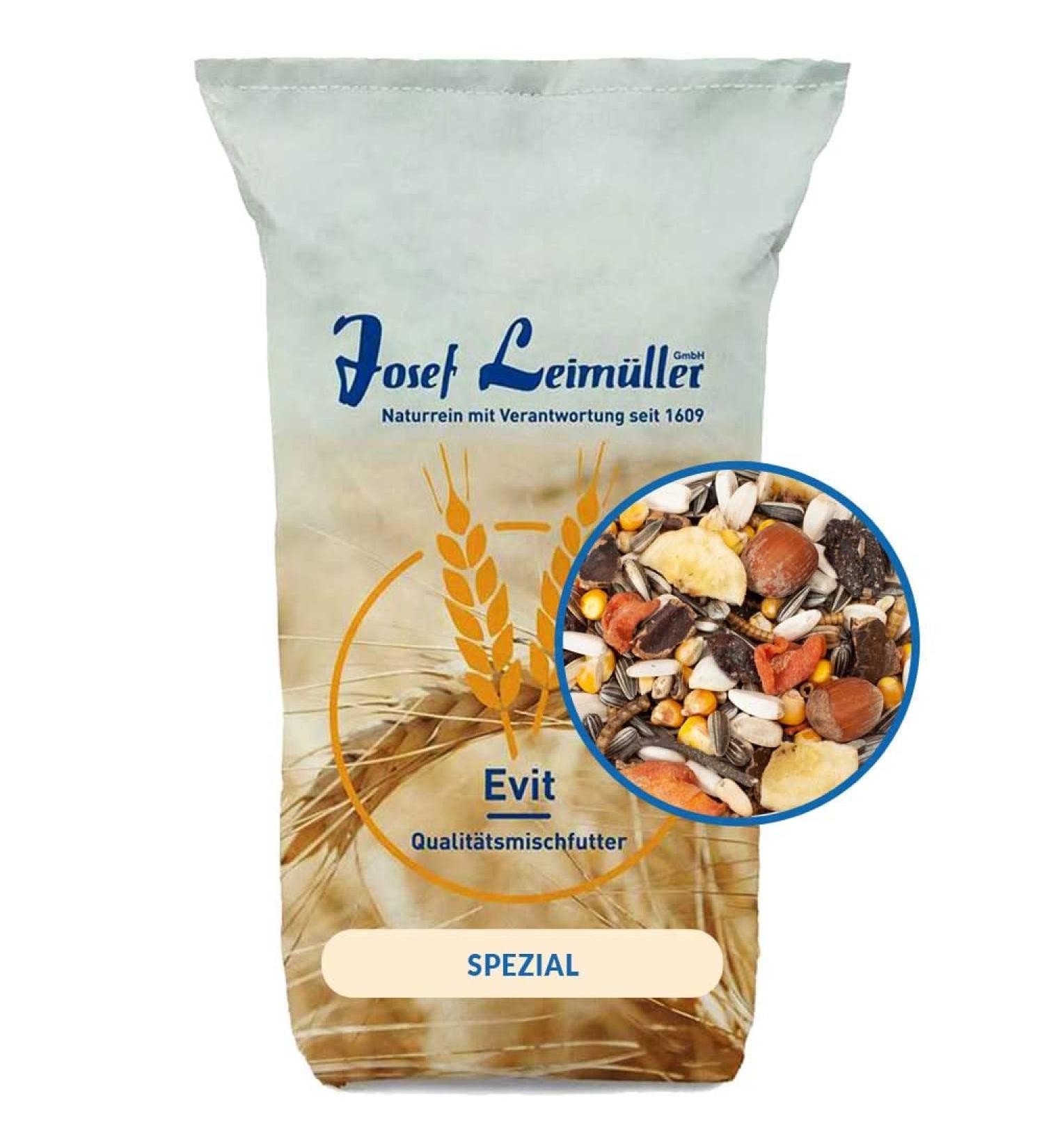 Leim ller Species-Appropriate Squirrel Feed 1 kg - Year-Round Dust-Free Premium Quality from Austria - Buy Online on GoSupps.com