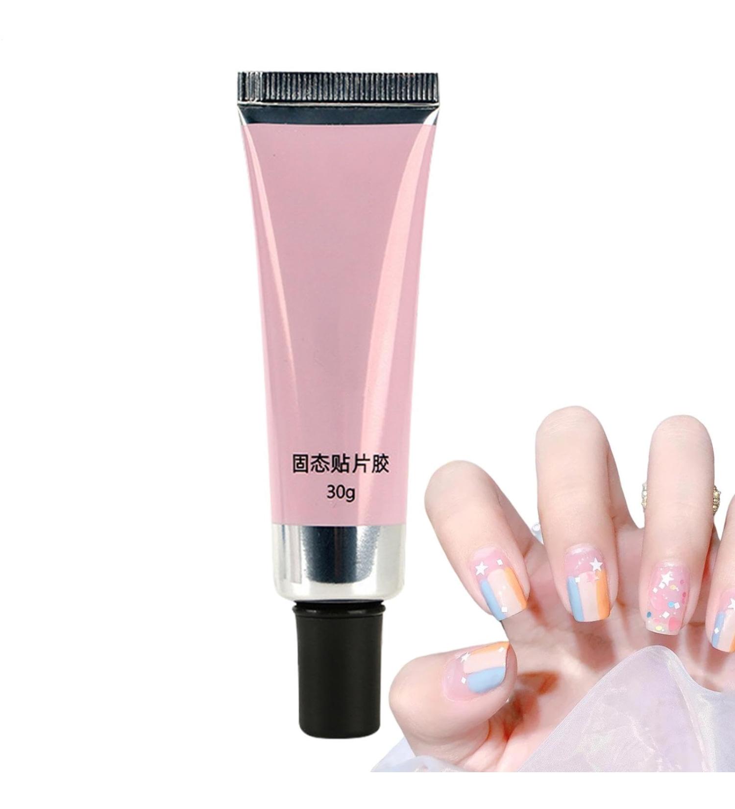G n rique Press-on nail glue nail glue gel | 30g clear gel for strong nails - Acrylic nail glue UV gel glue press-on nail glue super strong gel nail glue - Buy Online on GoSupps.com