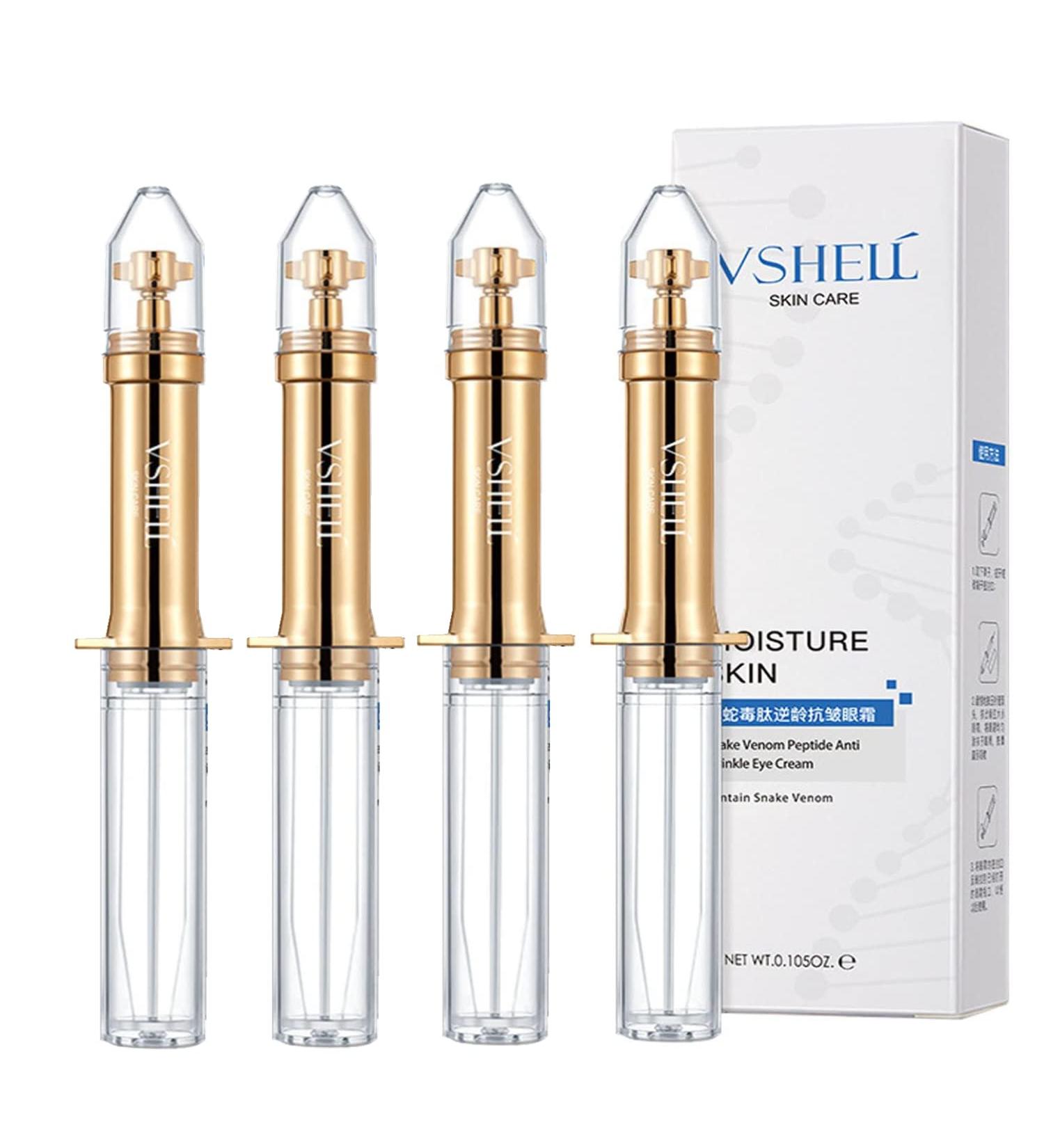 Chaffelife Snake Venom Peptide Eye Cream - Anti-Wrinkle Firming & Dark Circle Treatment (4 Pieces) - Best Skin Tightening Solution - Buy Online on GoSupps.com