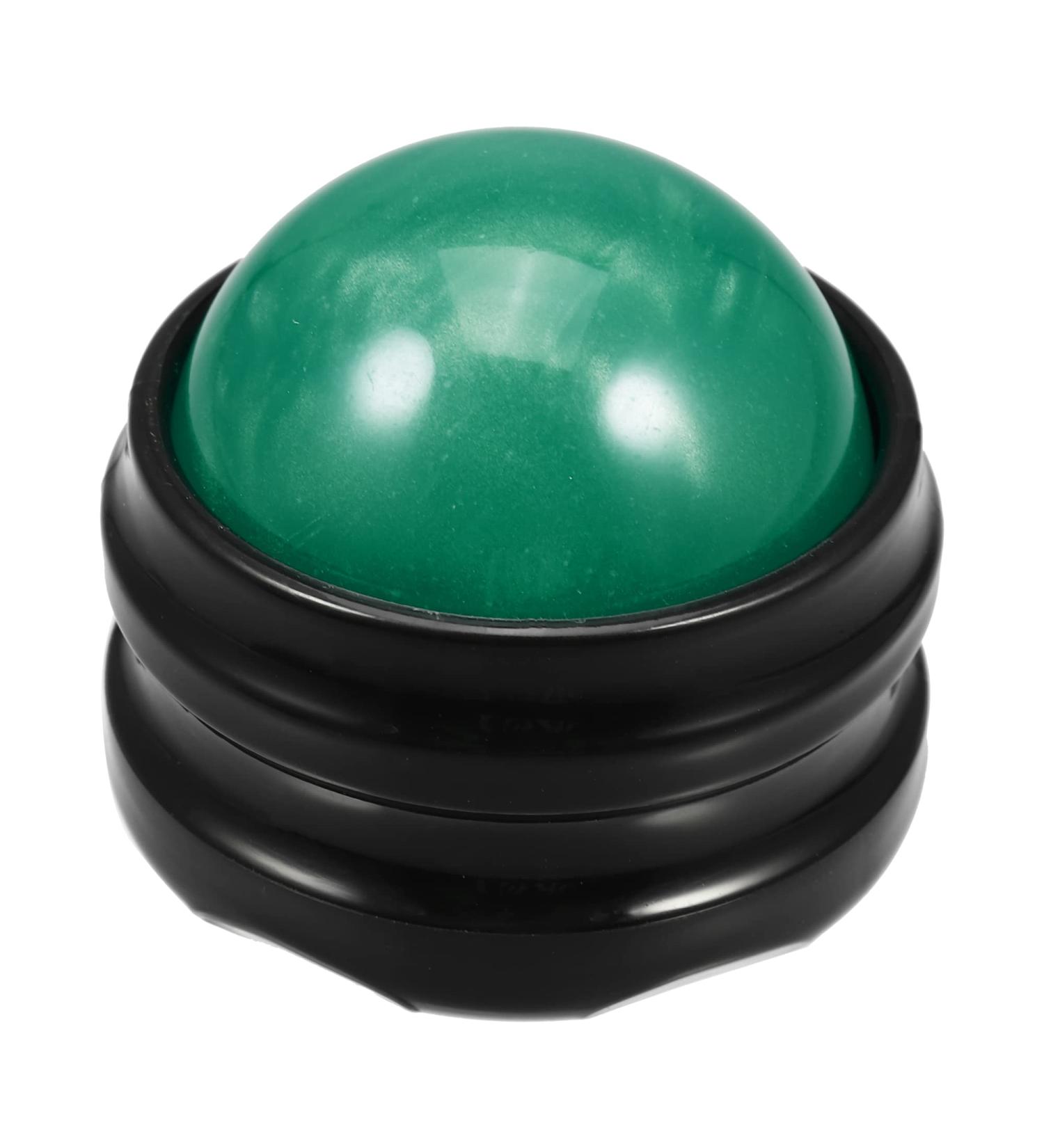 VOCOSTE Manual Massage Ball - Pressure Reduction Therapy | Black & Green | Perfect for Pain Relief & Relaxation - Buy Online on GoSupps.com