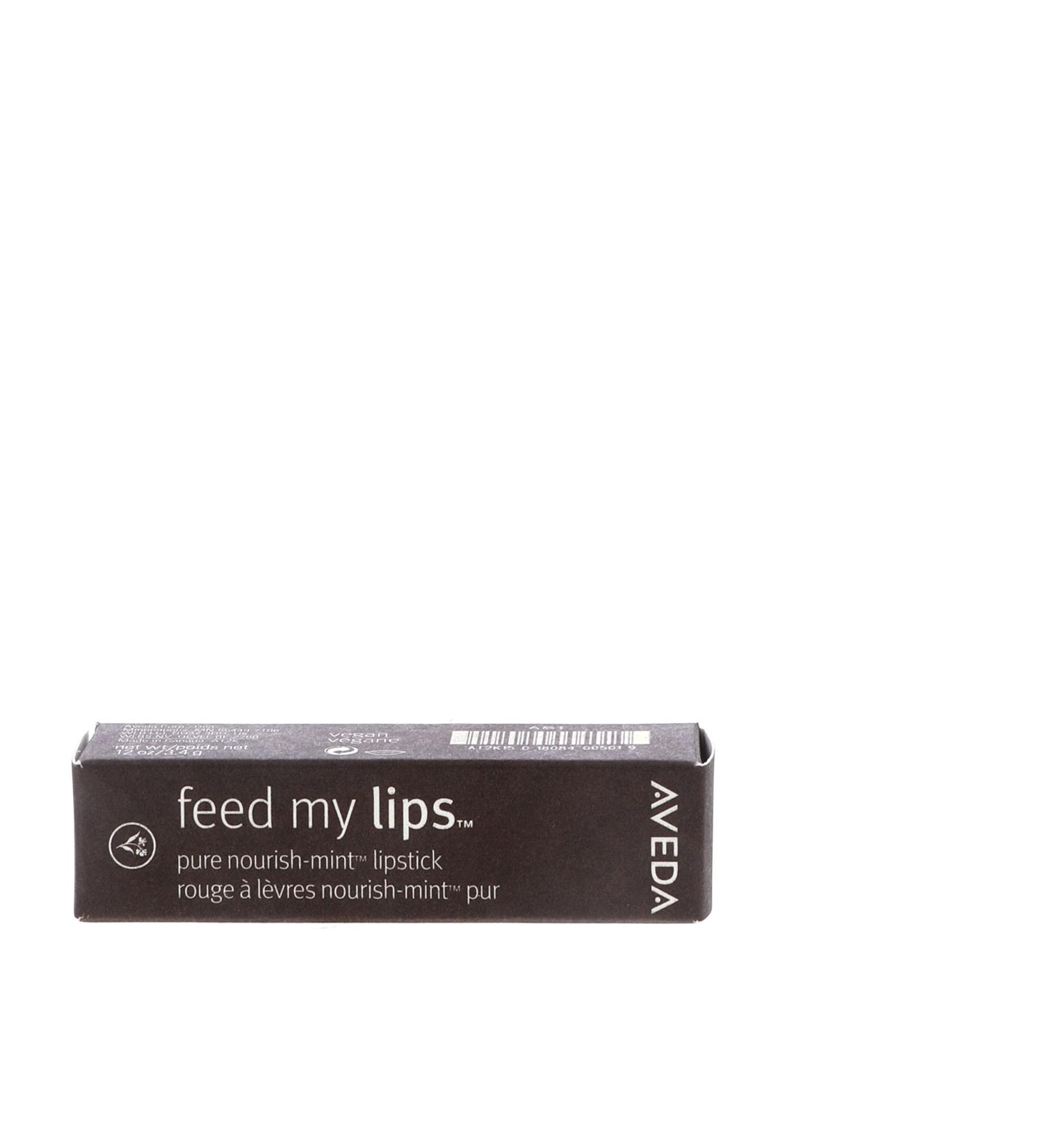 Aveda Feed My Lips Pure Nourish-Mint Lipstick (15 Sugar Apple) - Long-Lasting Vegan Lip Color - Buy Online on GoSupps.com