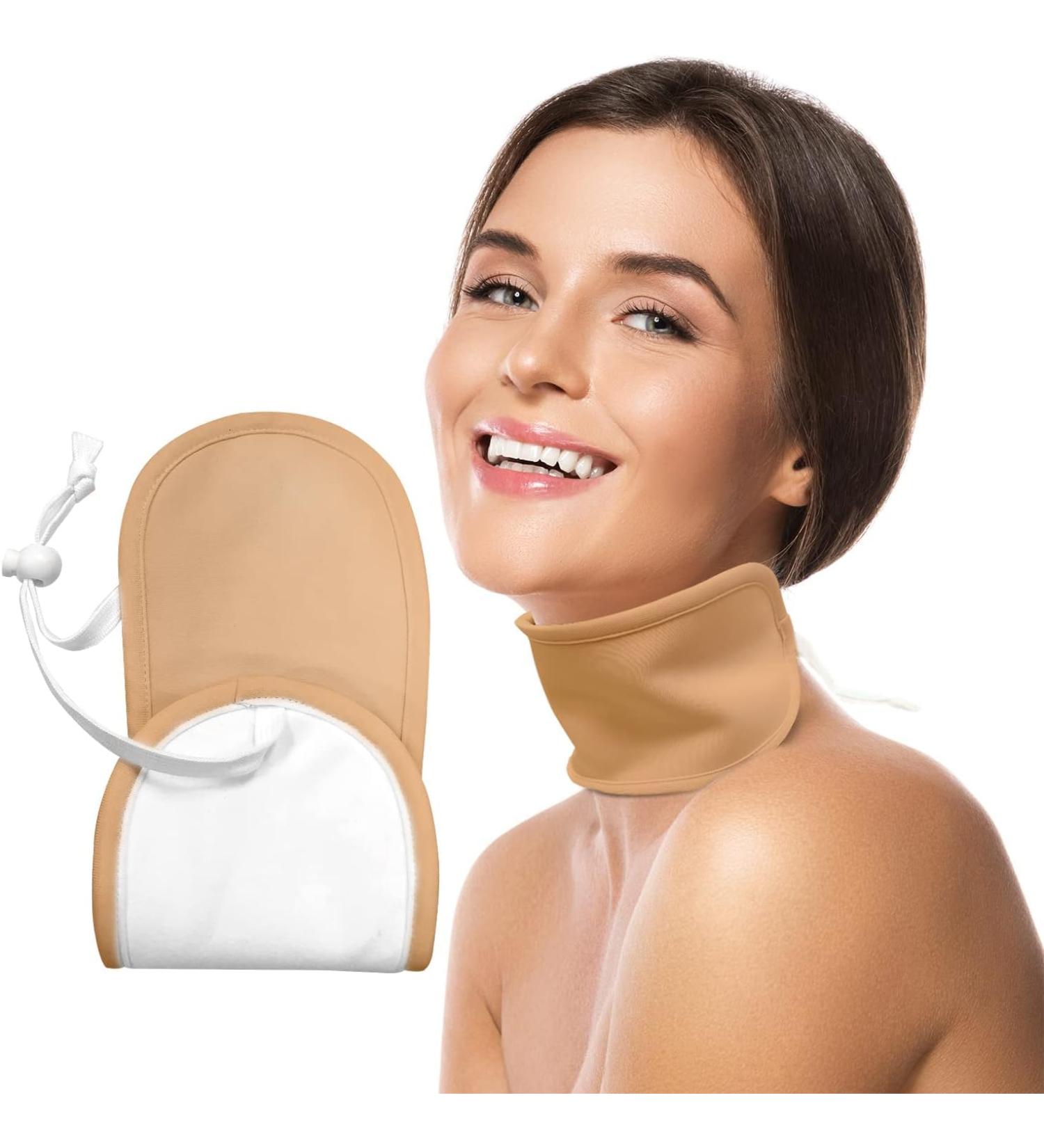 Thyroid Castor Oil Neck Wrap | Reusable Pack for Detox & Support | Comfort & Relief - Buy Online on GoSupps.com