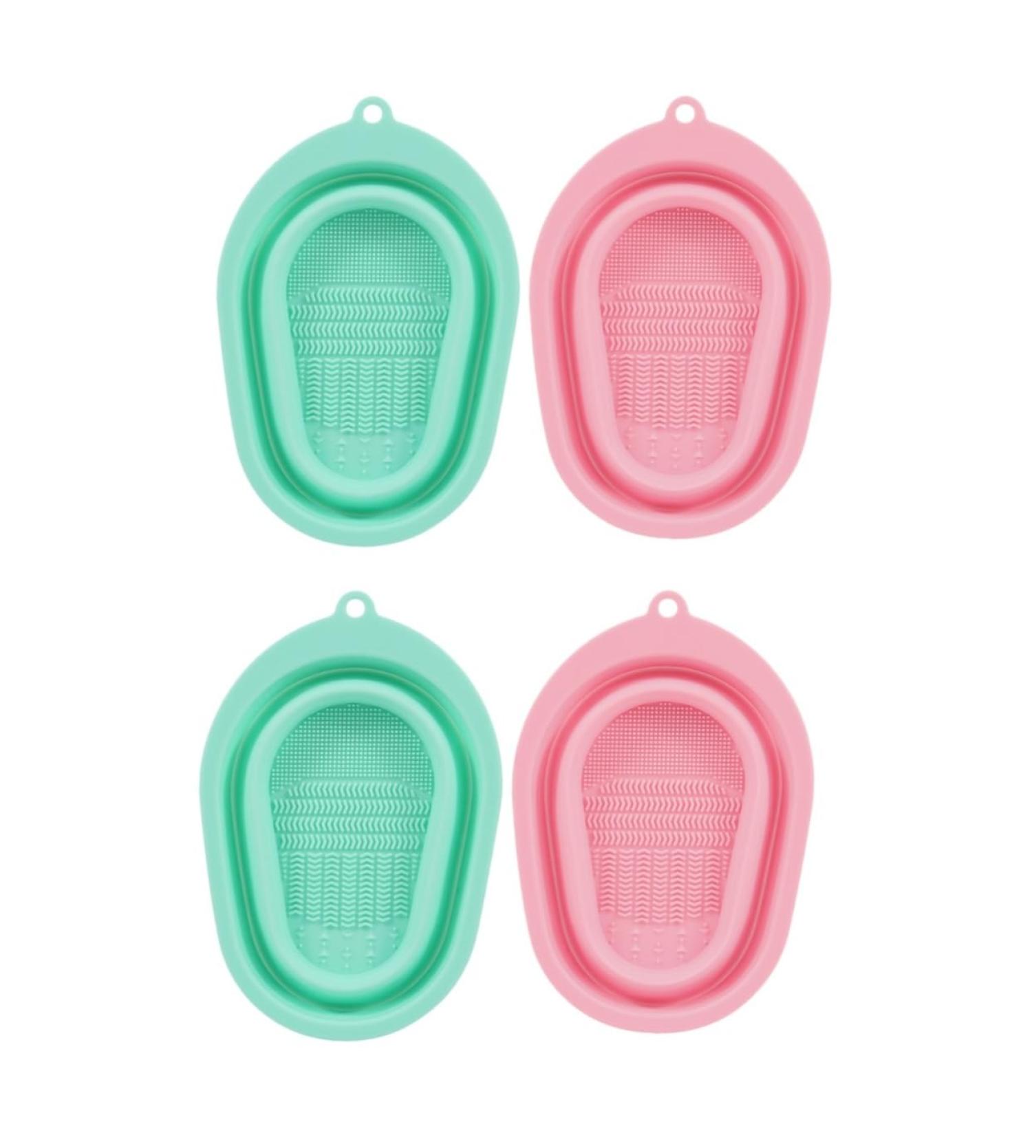 FOMIYES 4 Pcs Silicone Makeup Brush Hair Brush Cleaner Beauty Tool Cleaner Cosmetic Cleaning Scrubber Cosmetic Brush Cleaner Makeup Gadgets Washer Make up Dry Cleaning Machine Silica Gel - Buy Online on GoSupps.com