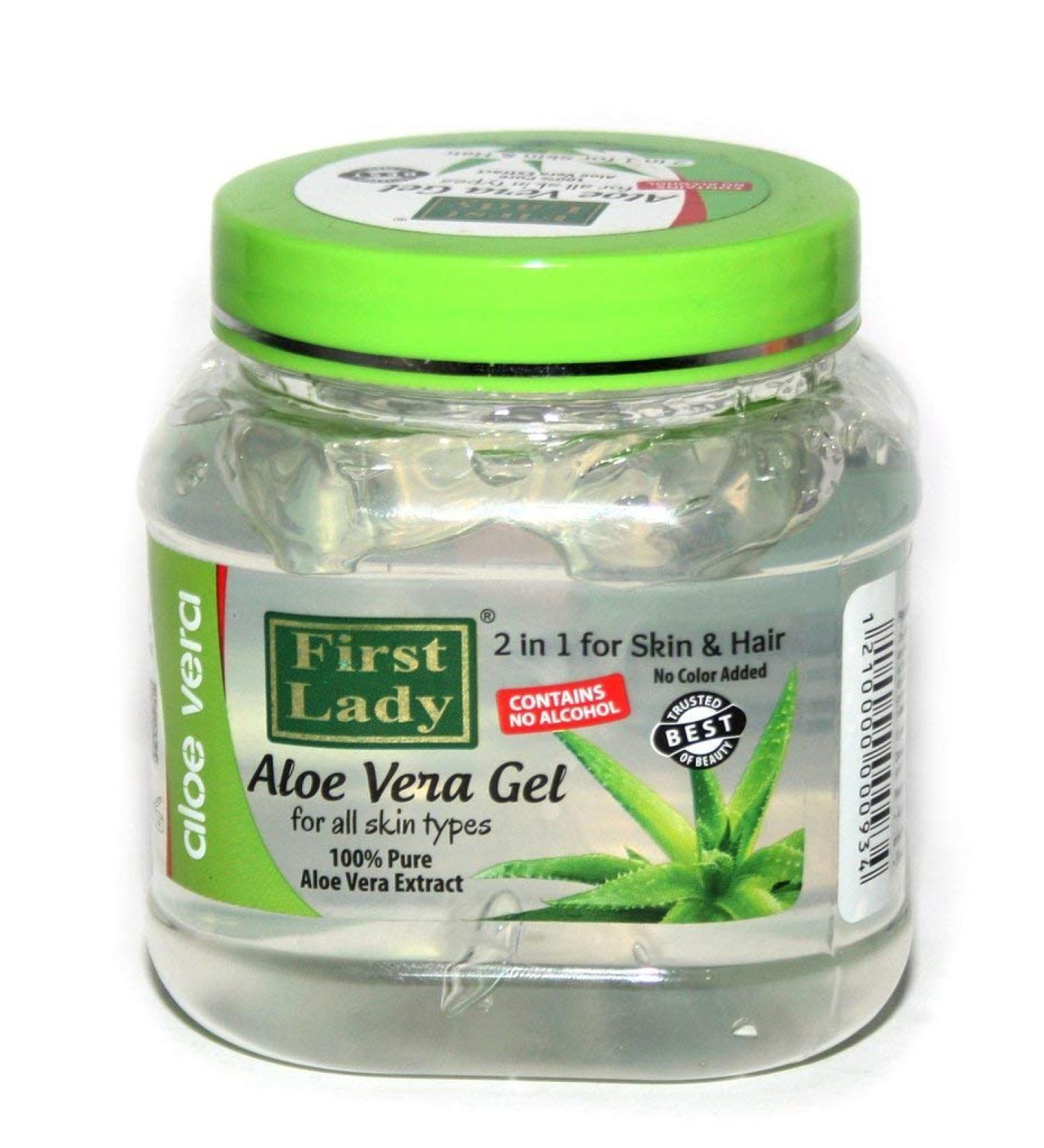 First Lady Aloe Vera Gel 500ml - Skin & Hair Care with Aloevera Extracts - Buy Online on GoSupps.com