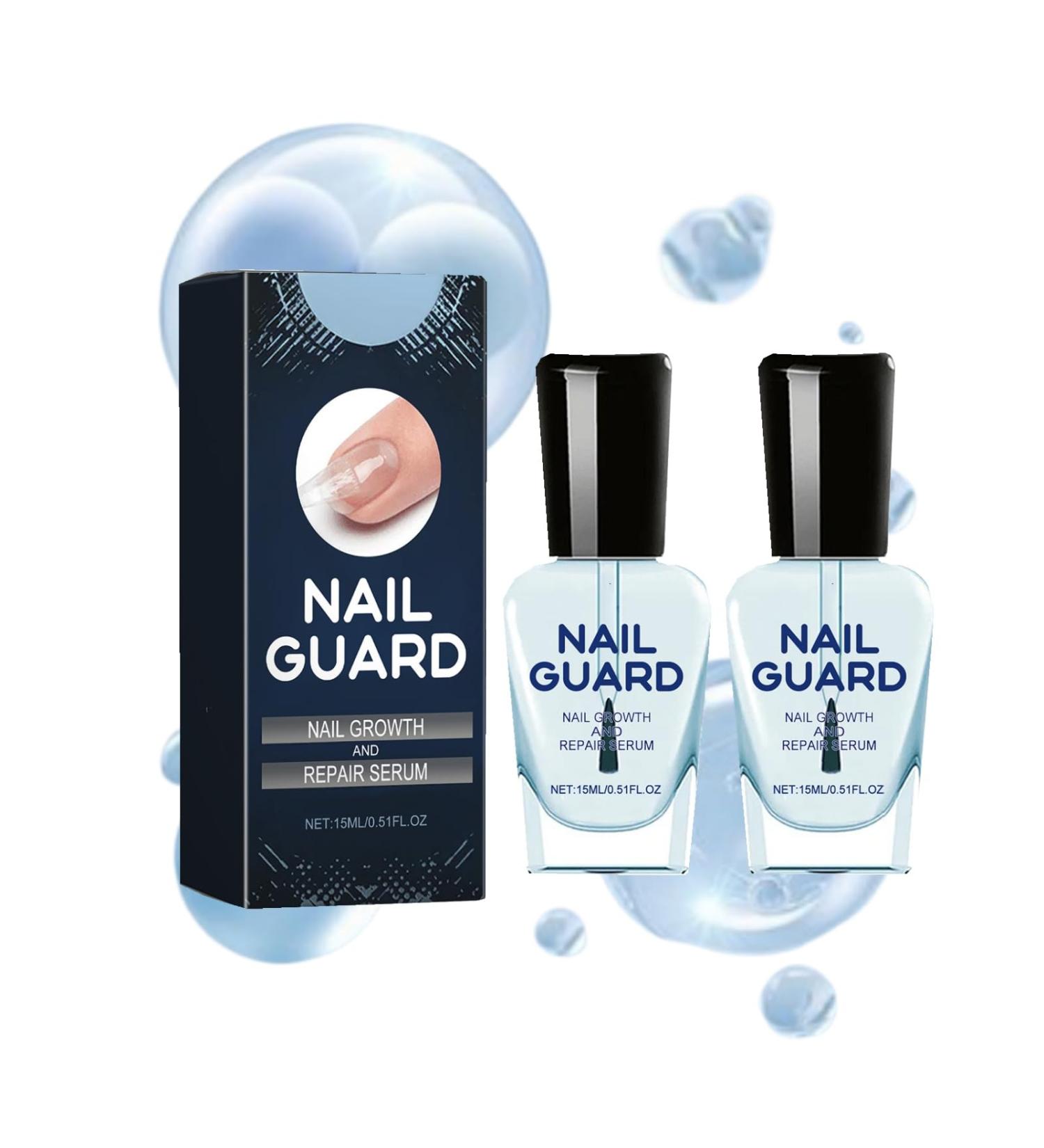 Nail Guard Nail Strengthener for Damaged Nails Nail Repair Essential Oil for Nail Growth Gentle Nail Repair Serum (2pc) - Buy Online on GoSupps.com