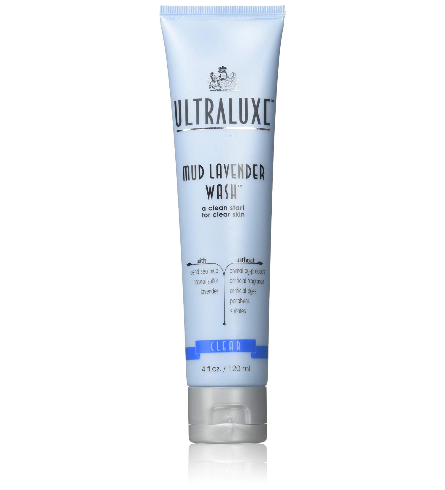 ULTRALUXE SKIN CARE Mud Wash 4.0 oz - Nourishing Lavender Formula | International Shipping Available - Buy Online on GoSupps.com