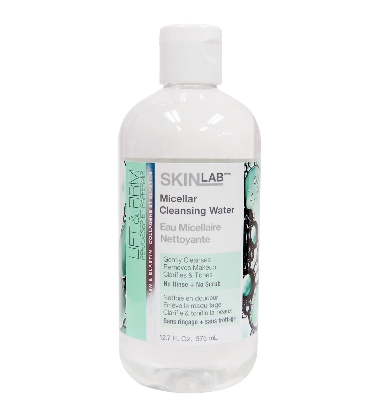 Buy SkinLab Micellar Cleansing Water 375ml - Gentle Makeup Remover & Hydrating Cleanser - International Shipping Available - Buy Online on GoSupps.com