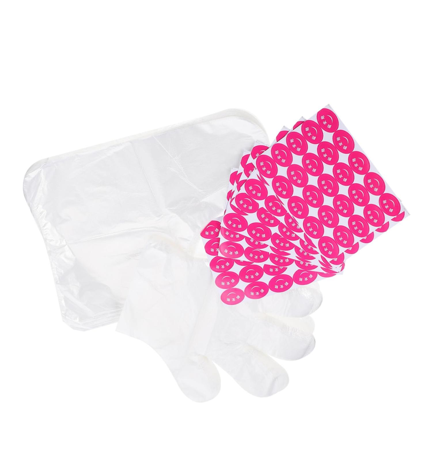 1 Jeu Masque Pour Les Pieds La Paraffine Chauffant Thermique De Traitements De Bain De Paraffine De Service De Nourriture Des Masque Hydratant Pe Blanche - Buy Online on GoSupps.com